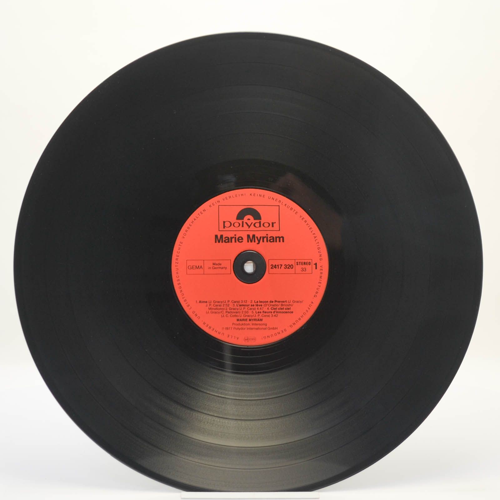 Marie Myriam — Marie Myriam, 1977