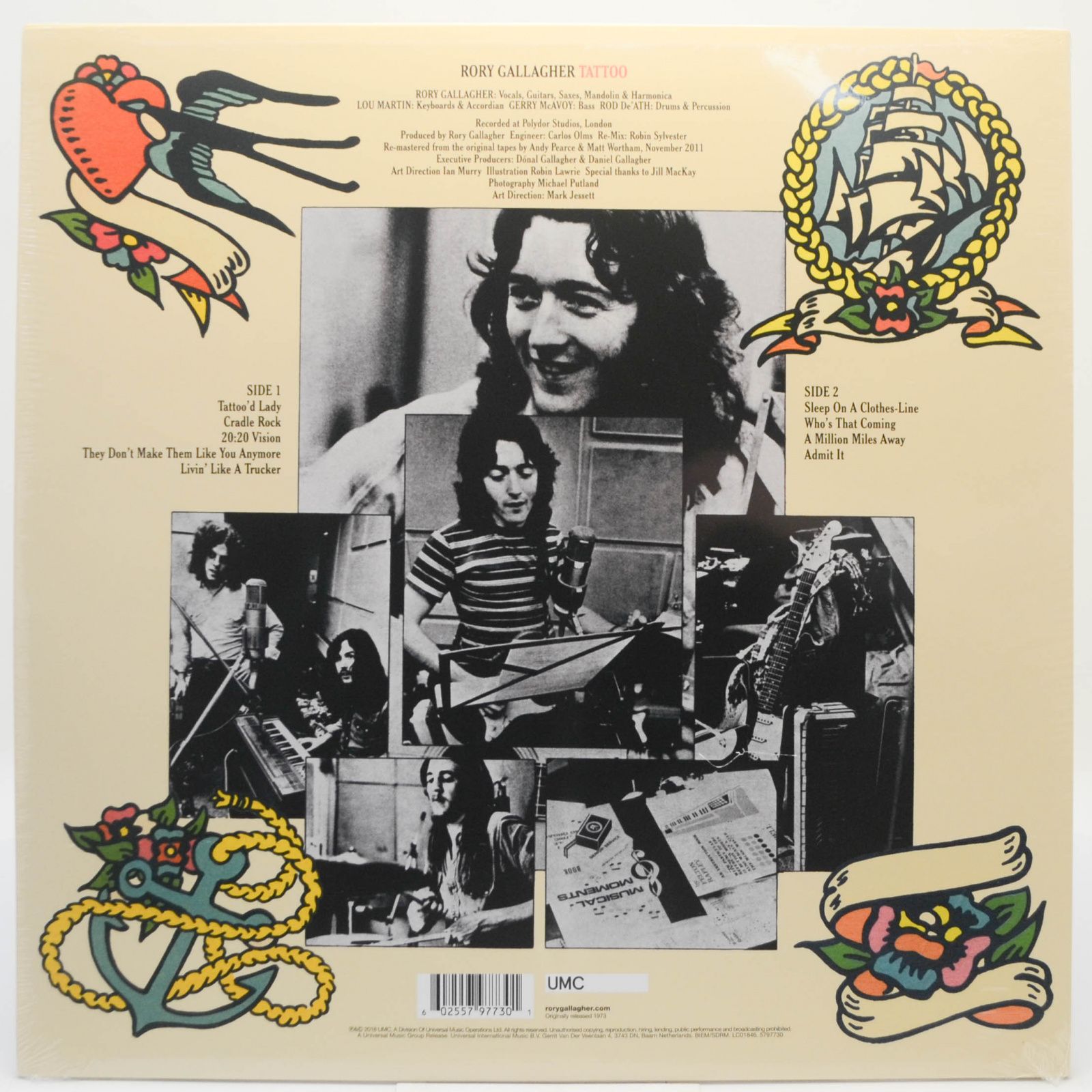 Rory Gallagher — Tattoo, 2018