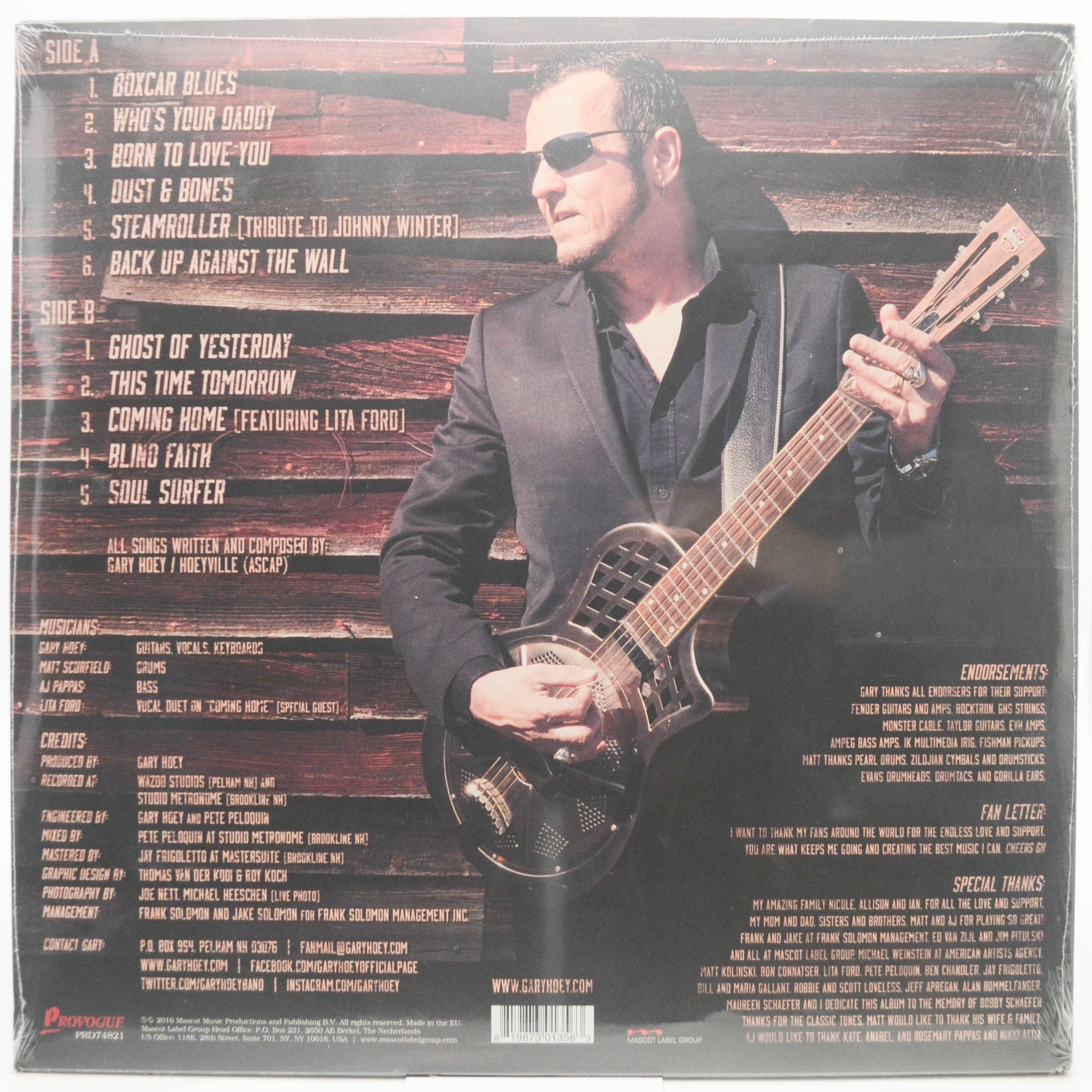 Gary Hoey — Dust & Bones, 2016