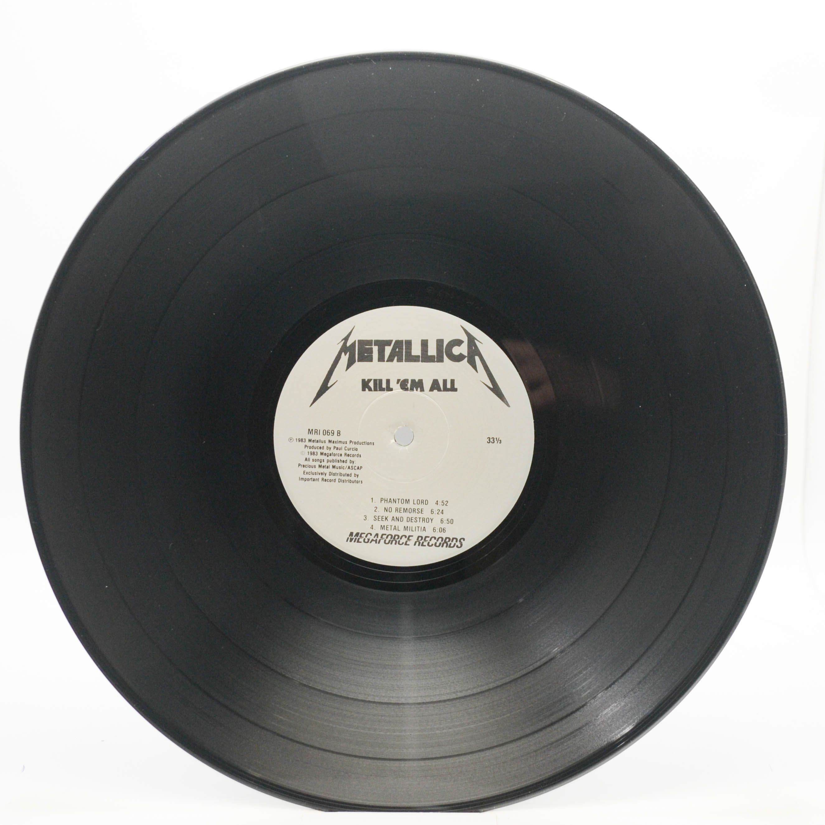 Metallica — Kill 'Em All (USA), 1983