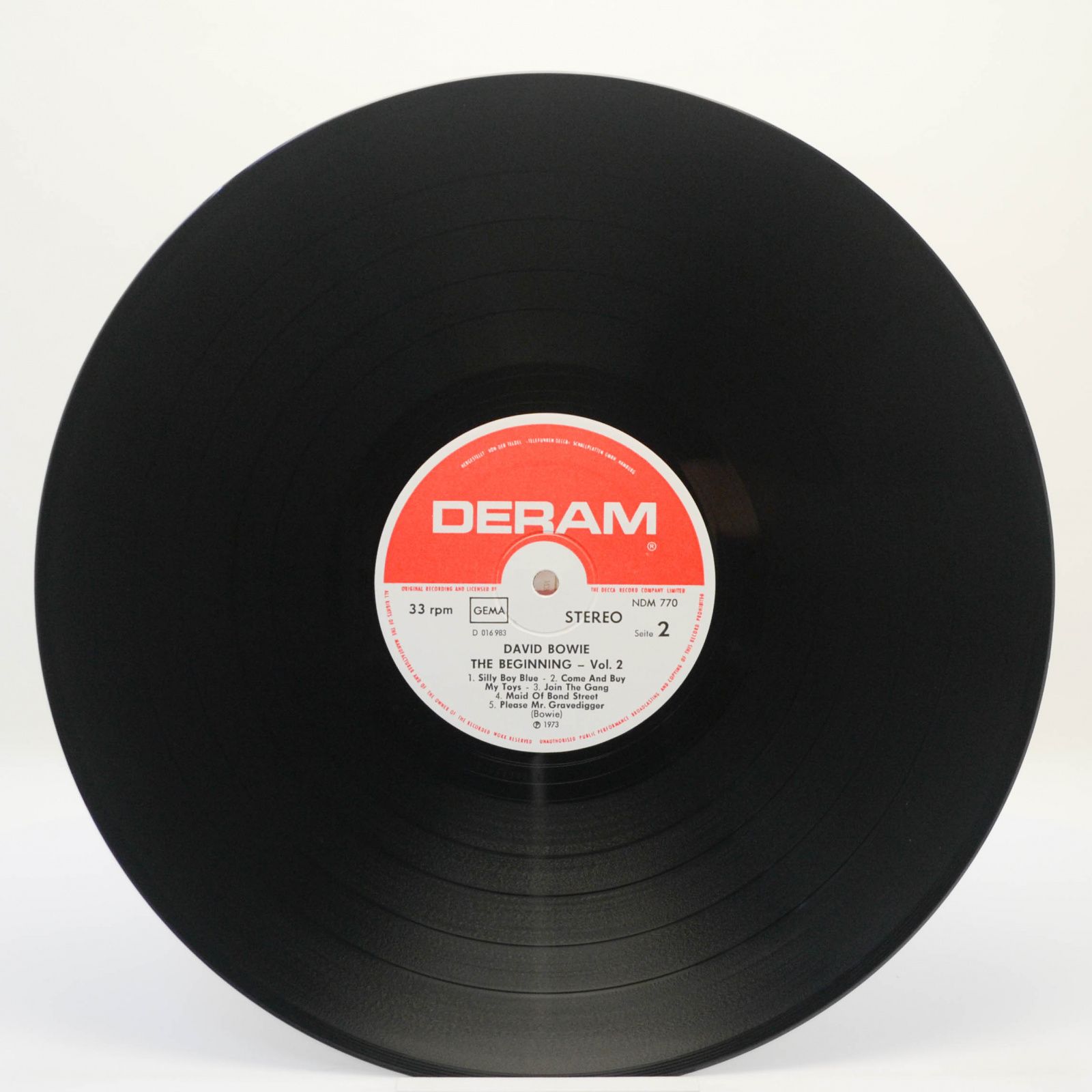 David Bowie — The Beginning - Vol. 2, 1973