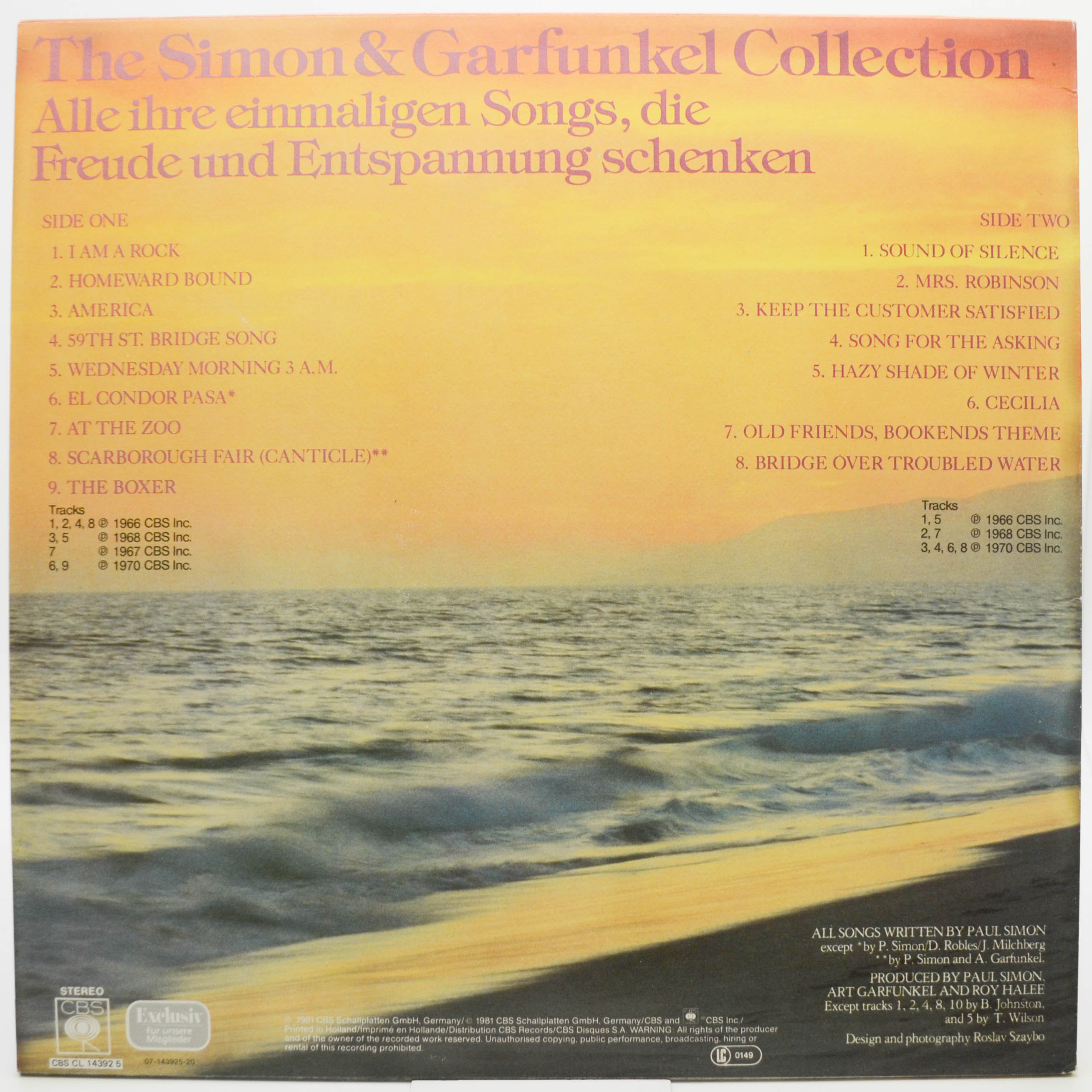 Simon & Garfunkel — The Simon & Garfunkel Collection,