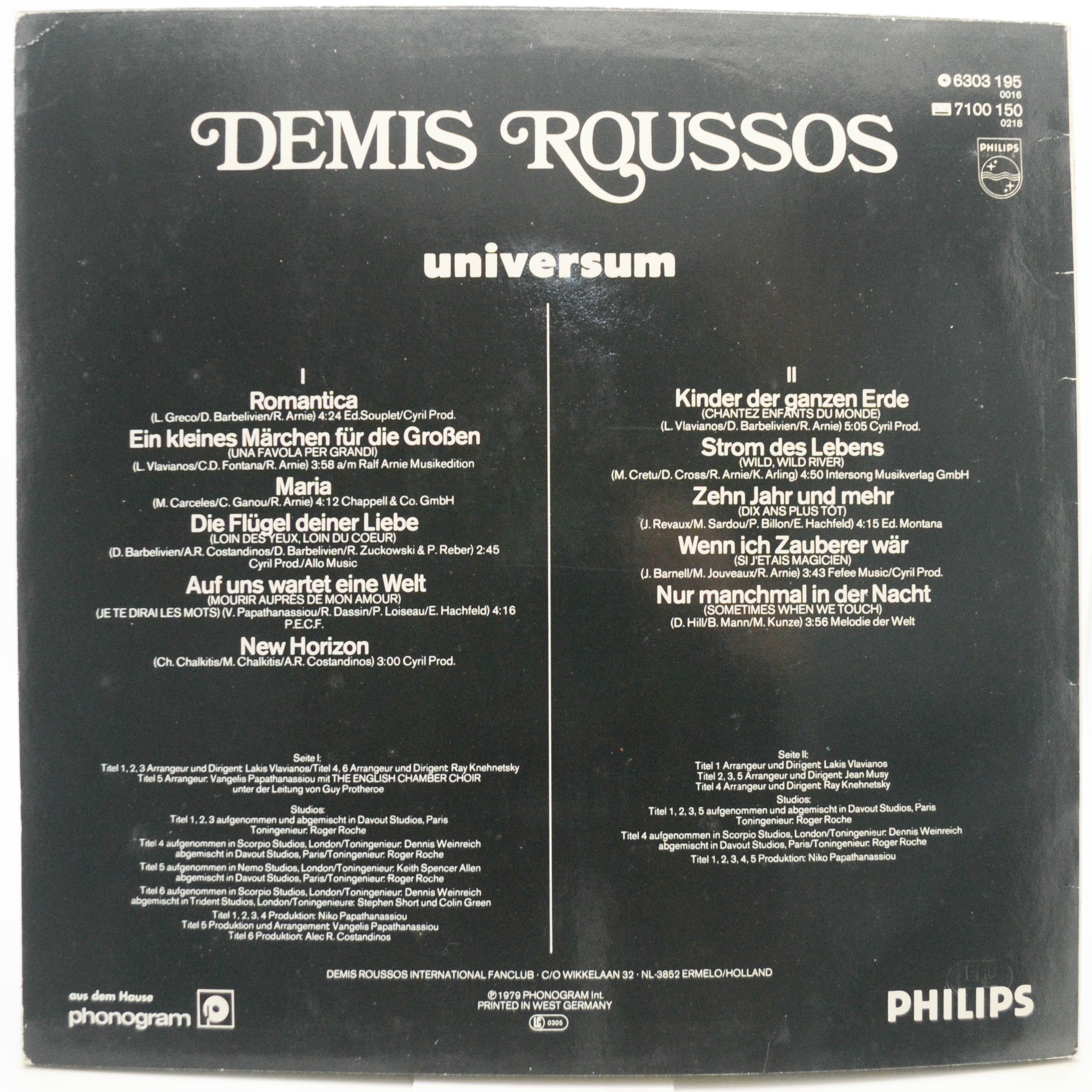 Demis Roussos — Universum, 1979