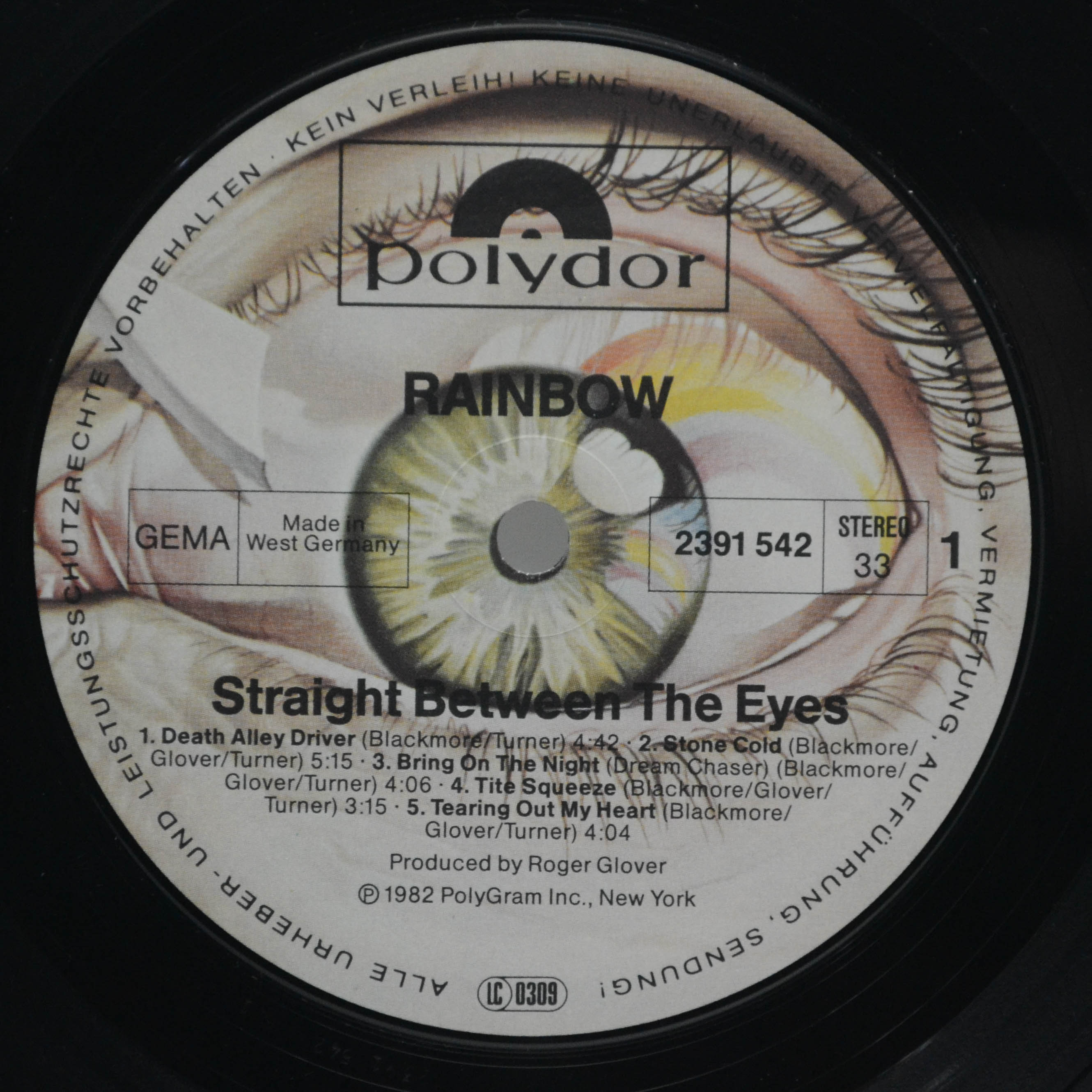 Rainbow — Straight Between The Eyes, 1982