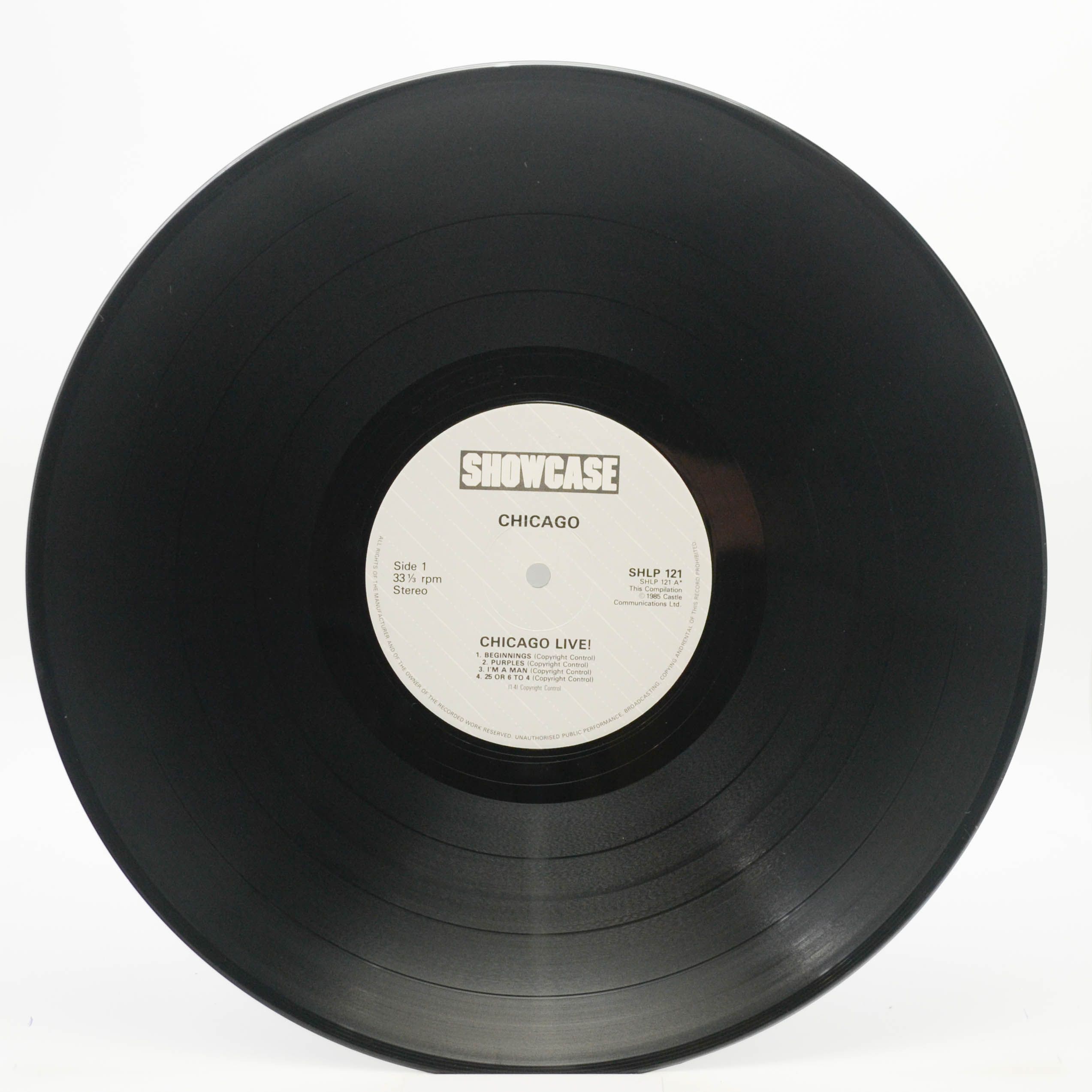 Chicago — Chicago Live! (UK), 1978