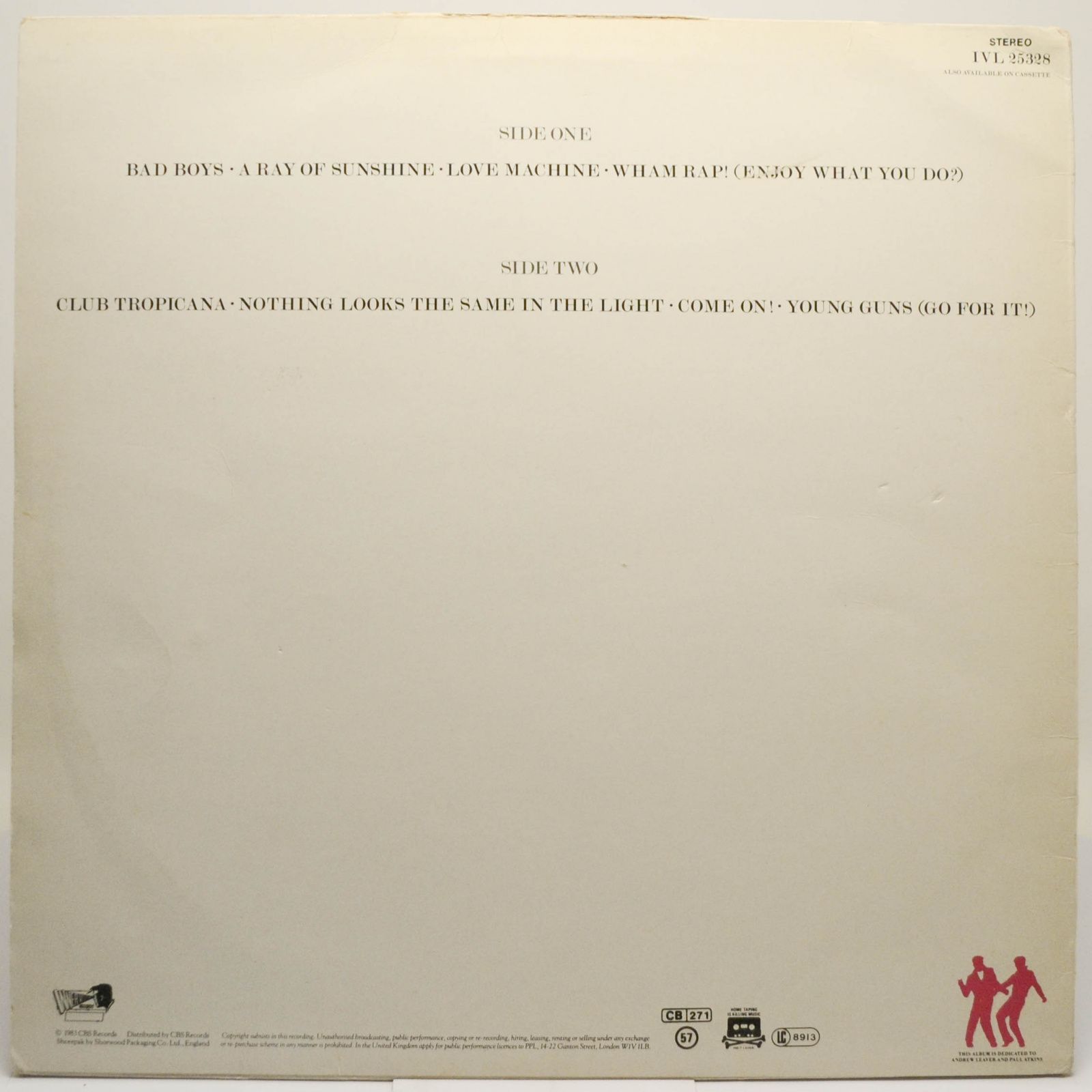 Wham! — Fantastic, 1983