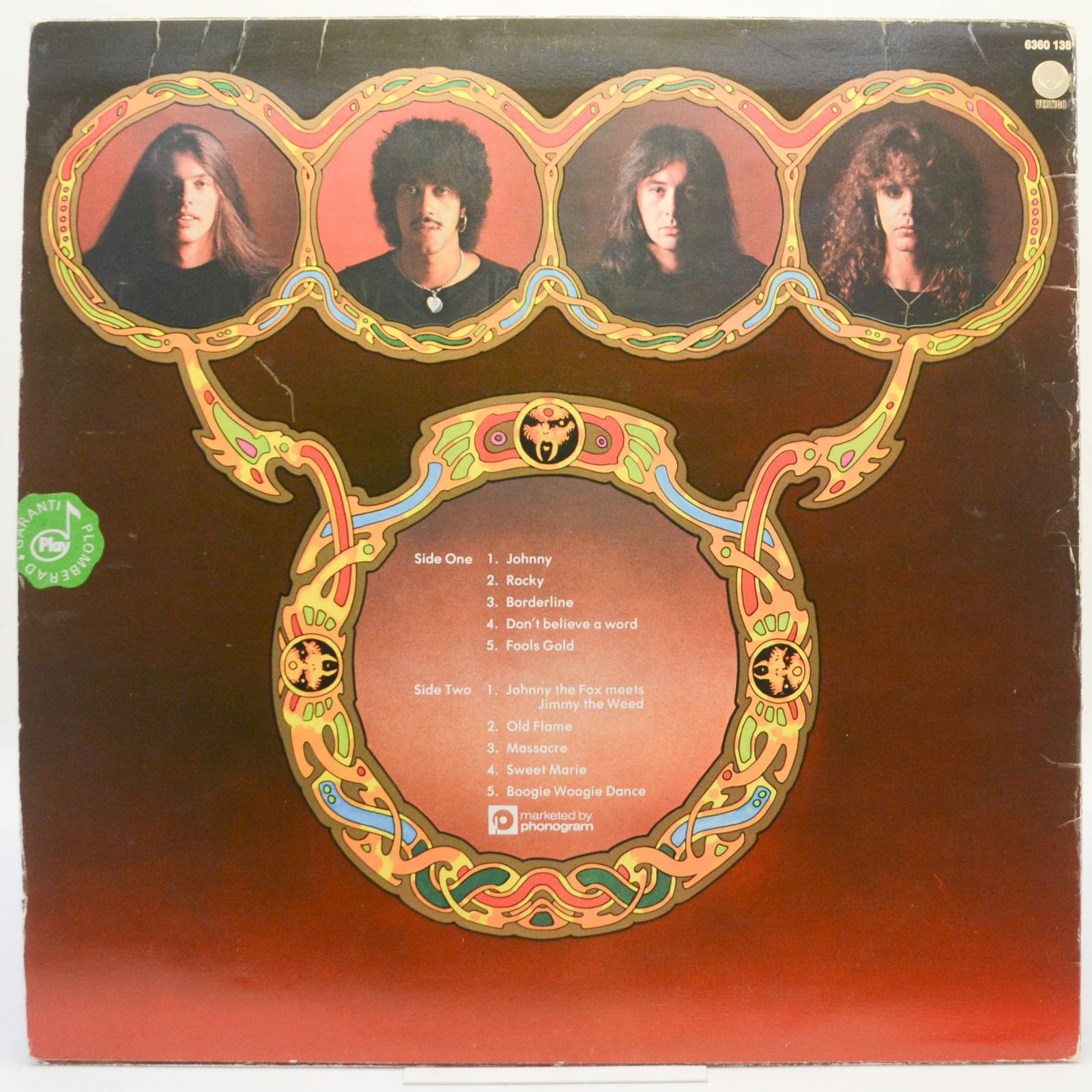 Thin Lizzy — Johnny The Fox, 1976