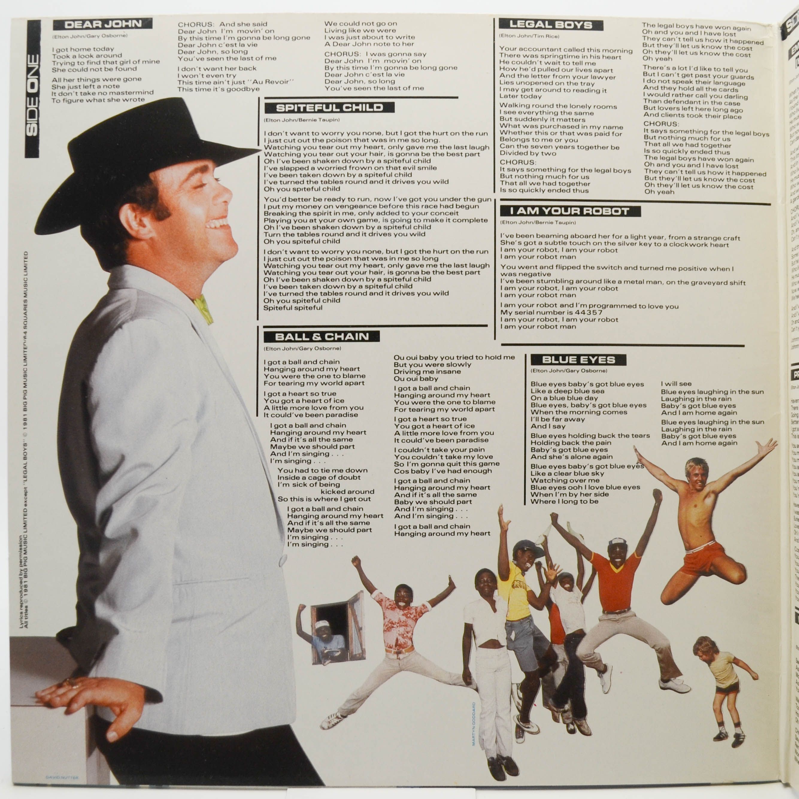 Elton John — Jump Up!, 1982