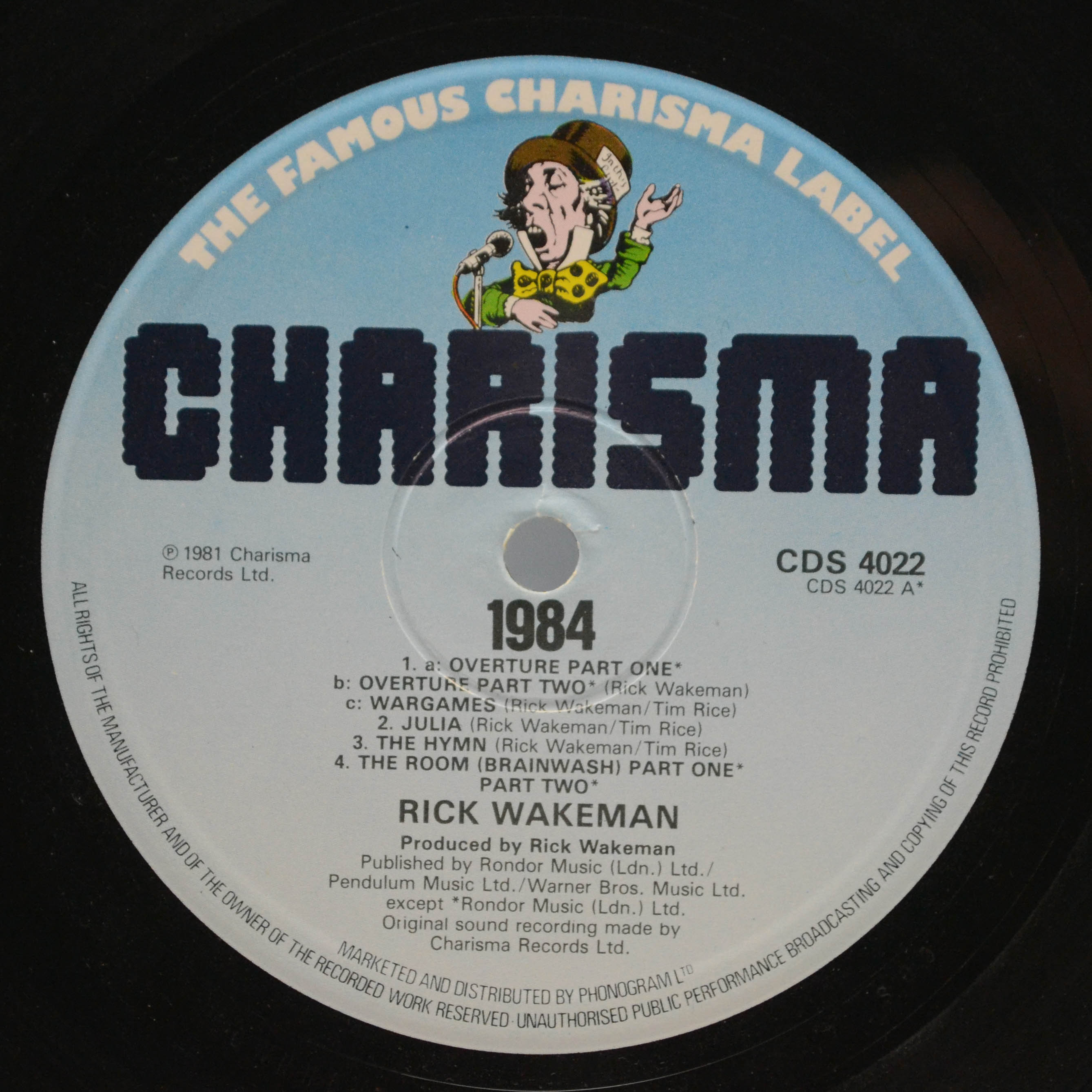 Rick Wakeman — 1984 (1-st, UK), 1981