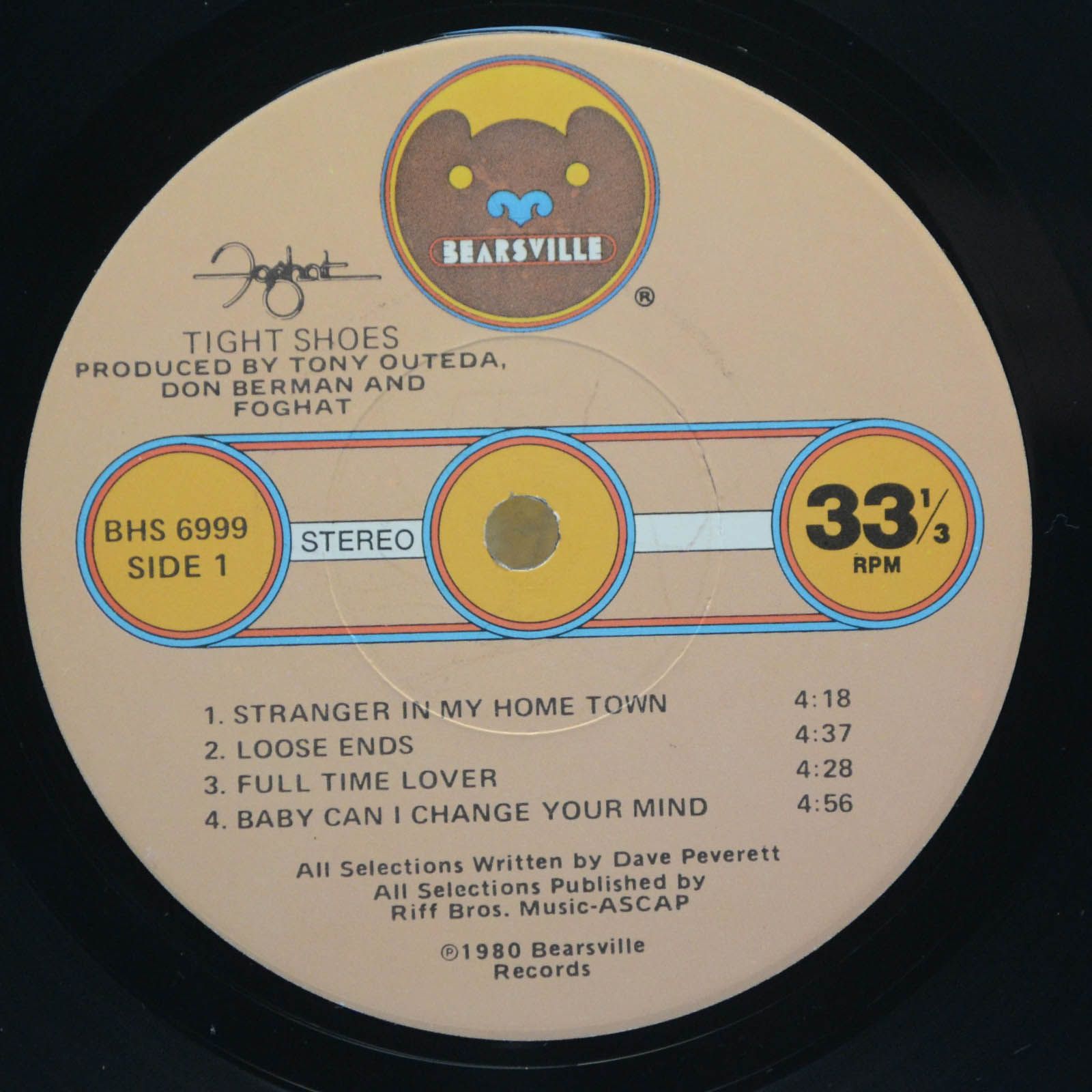 Foghat — Tight Shoes (USA), 1980