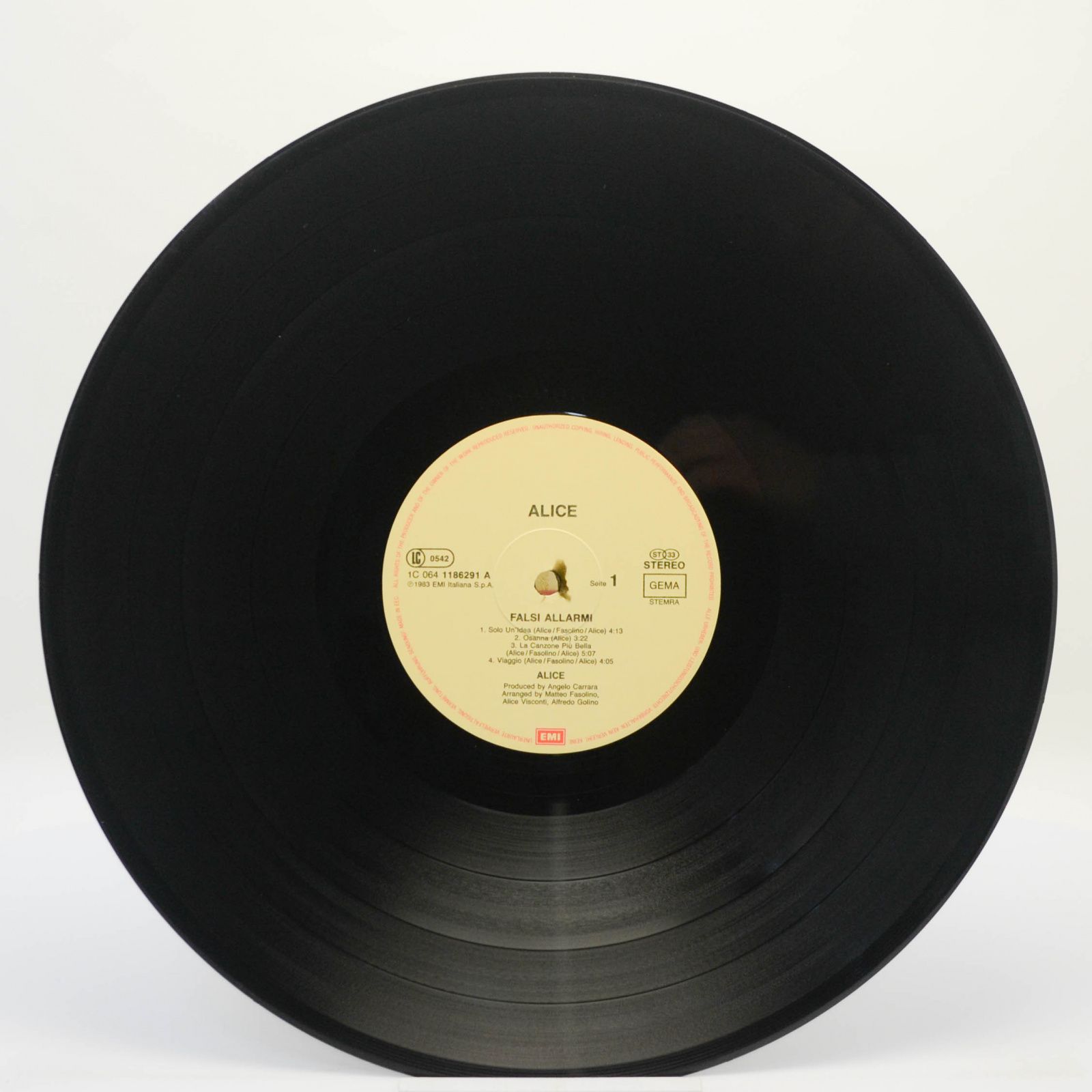 Alice — Falsi Allarmi, 1983