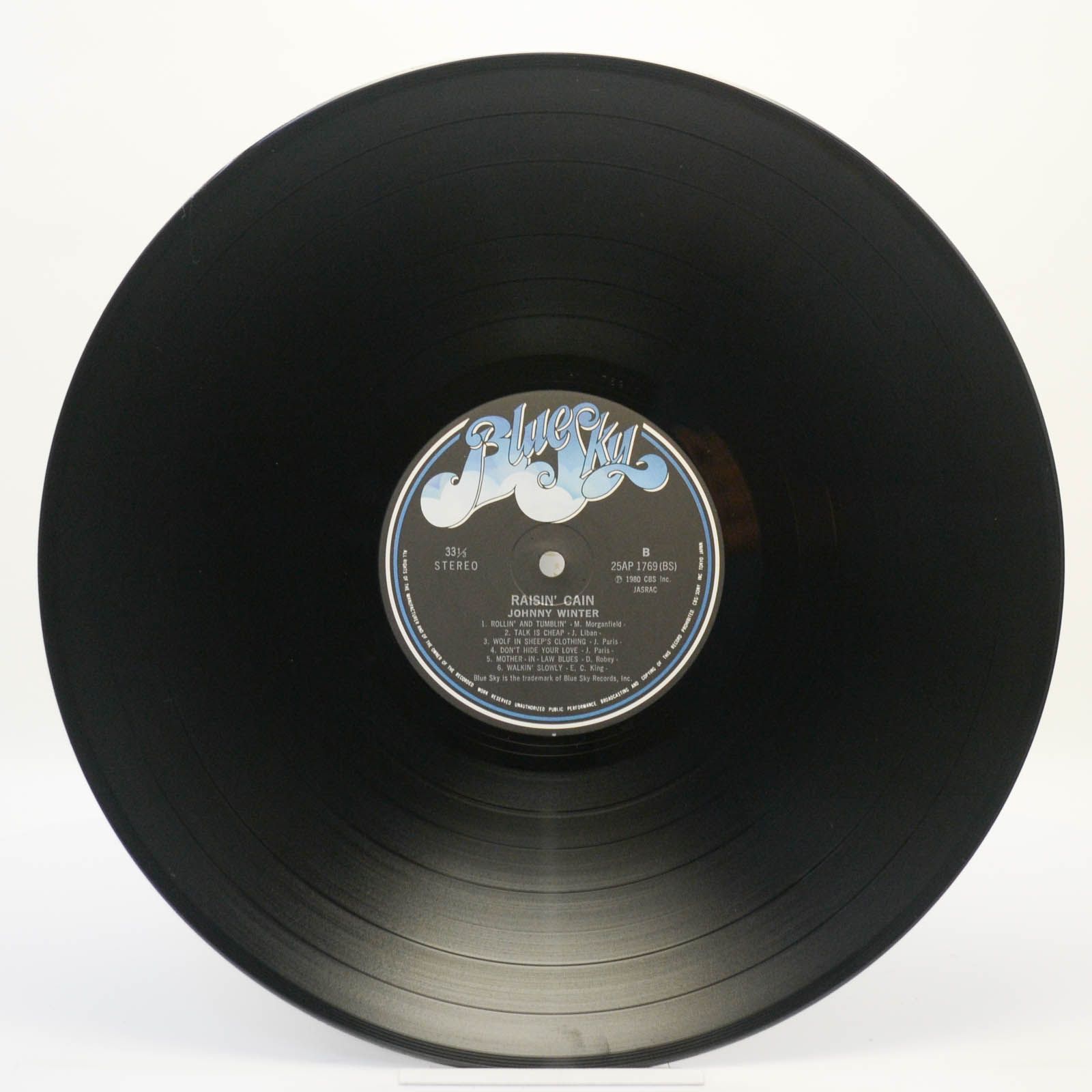 Johnny Winter — Raisin' Cain, 1980