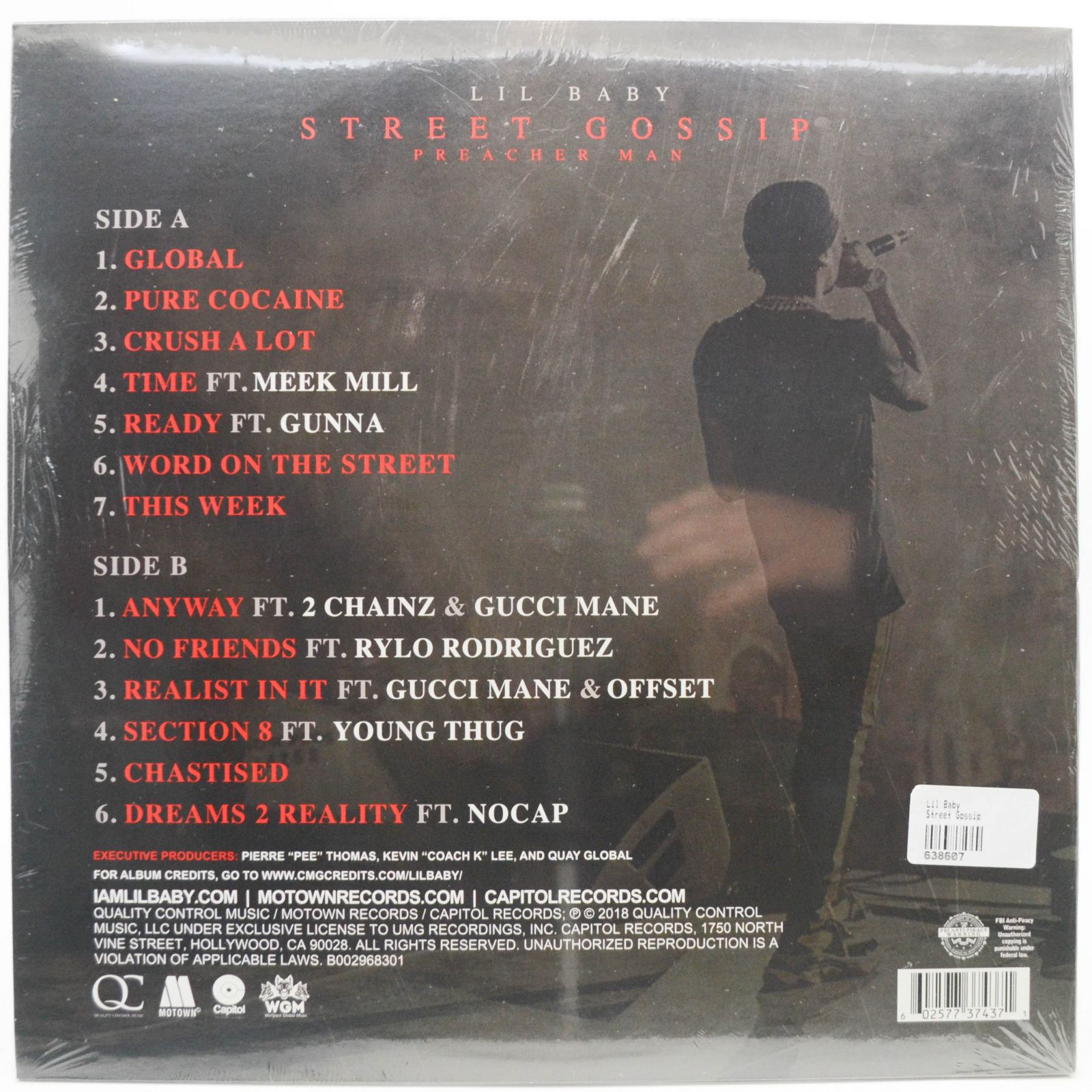 Lil Baby — Street Gossip (Preacher Man) (USA), 2019