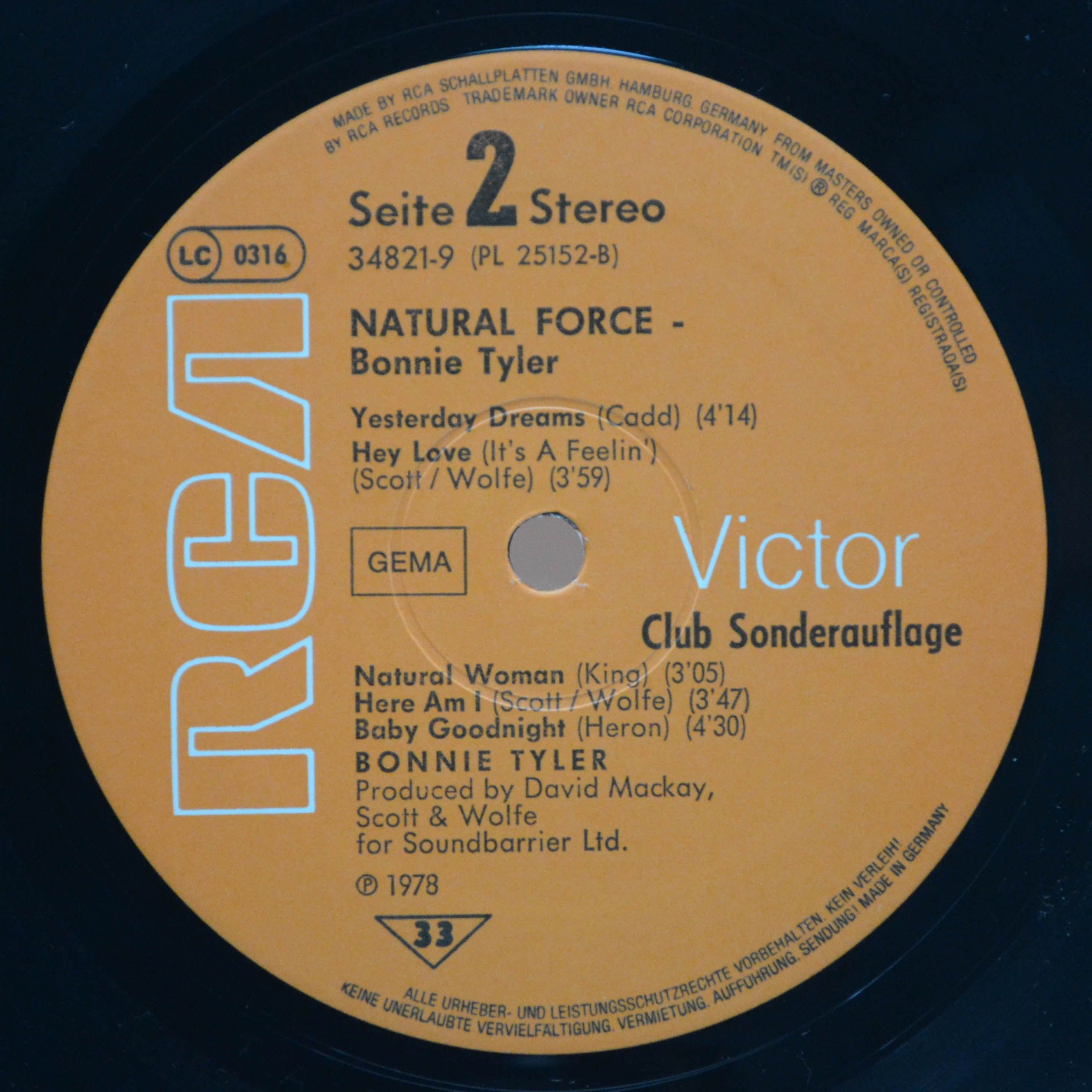 Bonnie Tyler — Natural Force, 1978