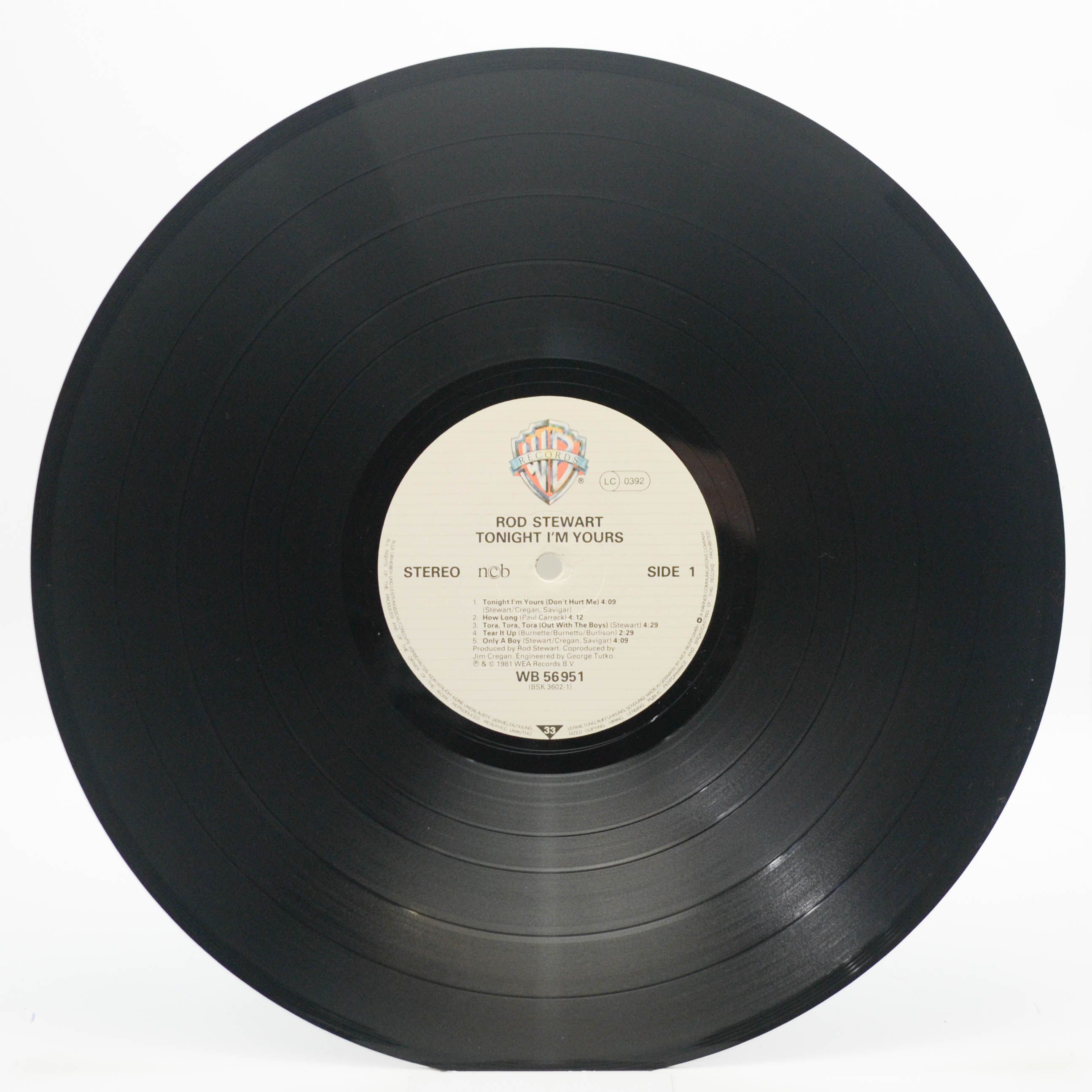 Rod Stewart — Tonight I'm Yours, 1981