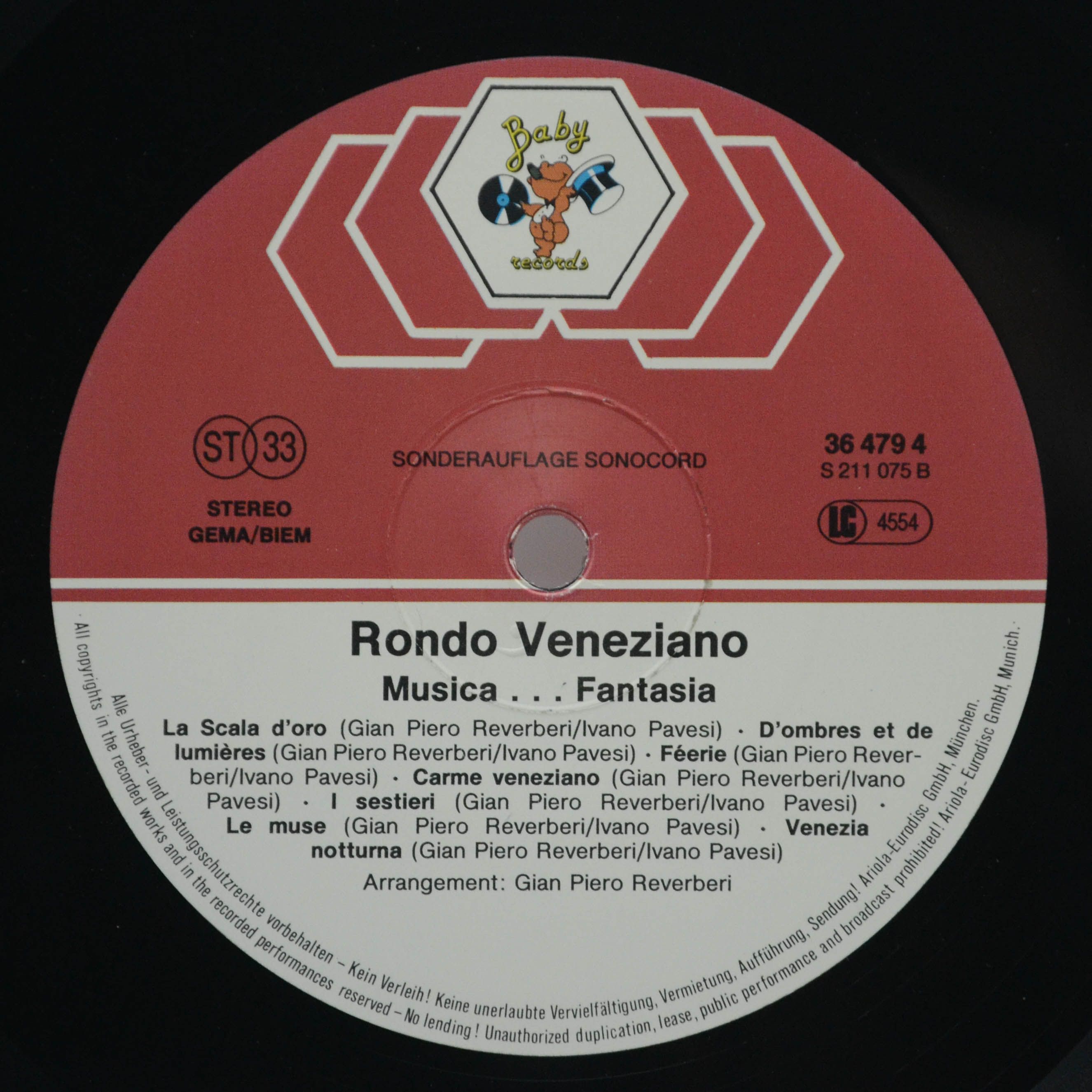 Rondò Veneziano — Musica ... Fantasia, 1990