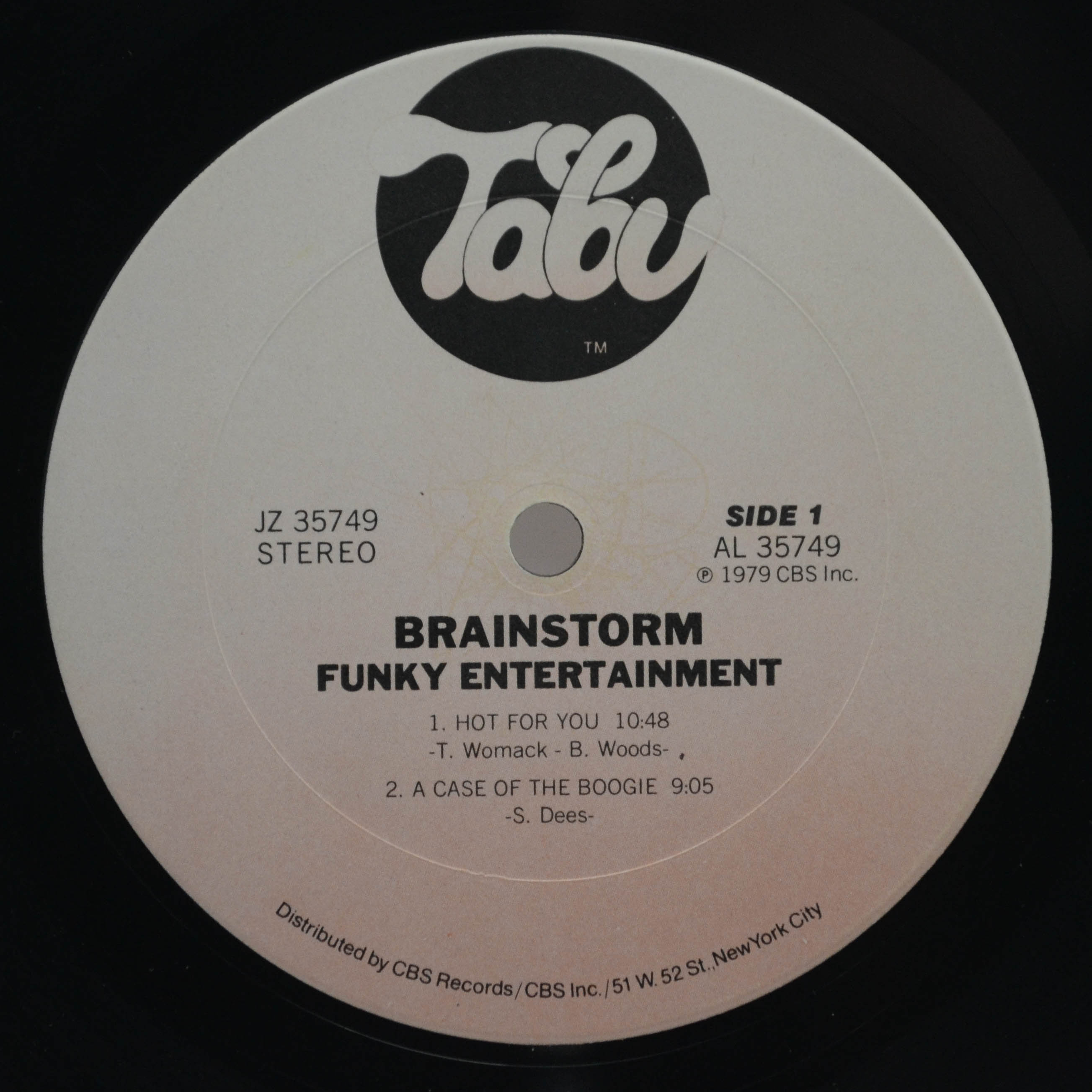 Brainstorm — Funky Entertainment (1-st, USA), 1979