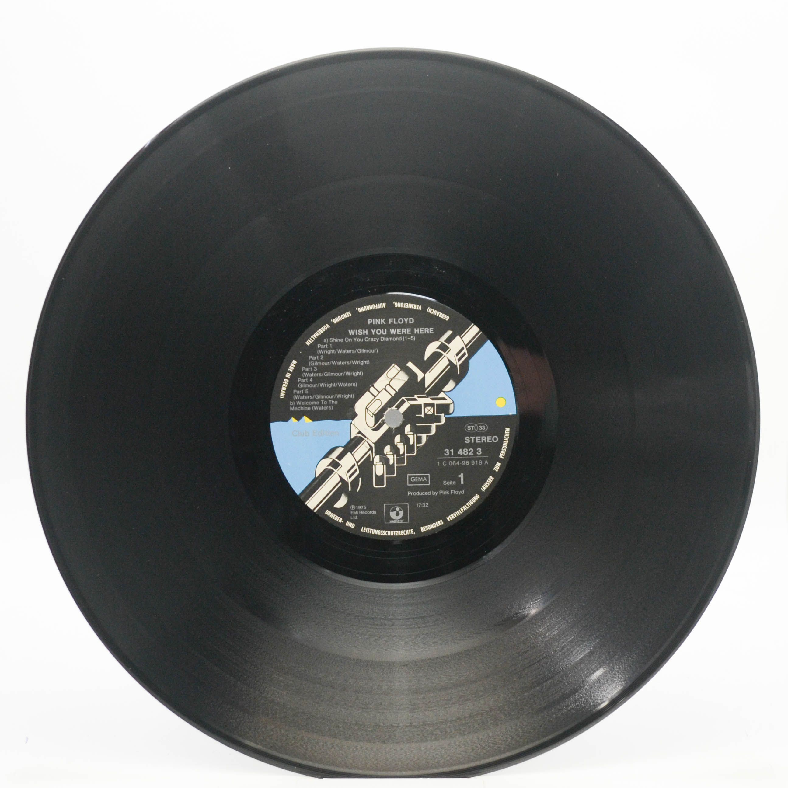 Pink Floyd — Wish You Were Here, 1975