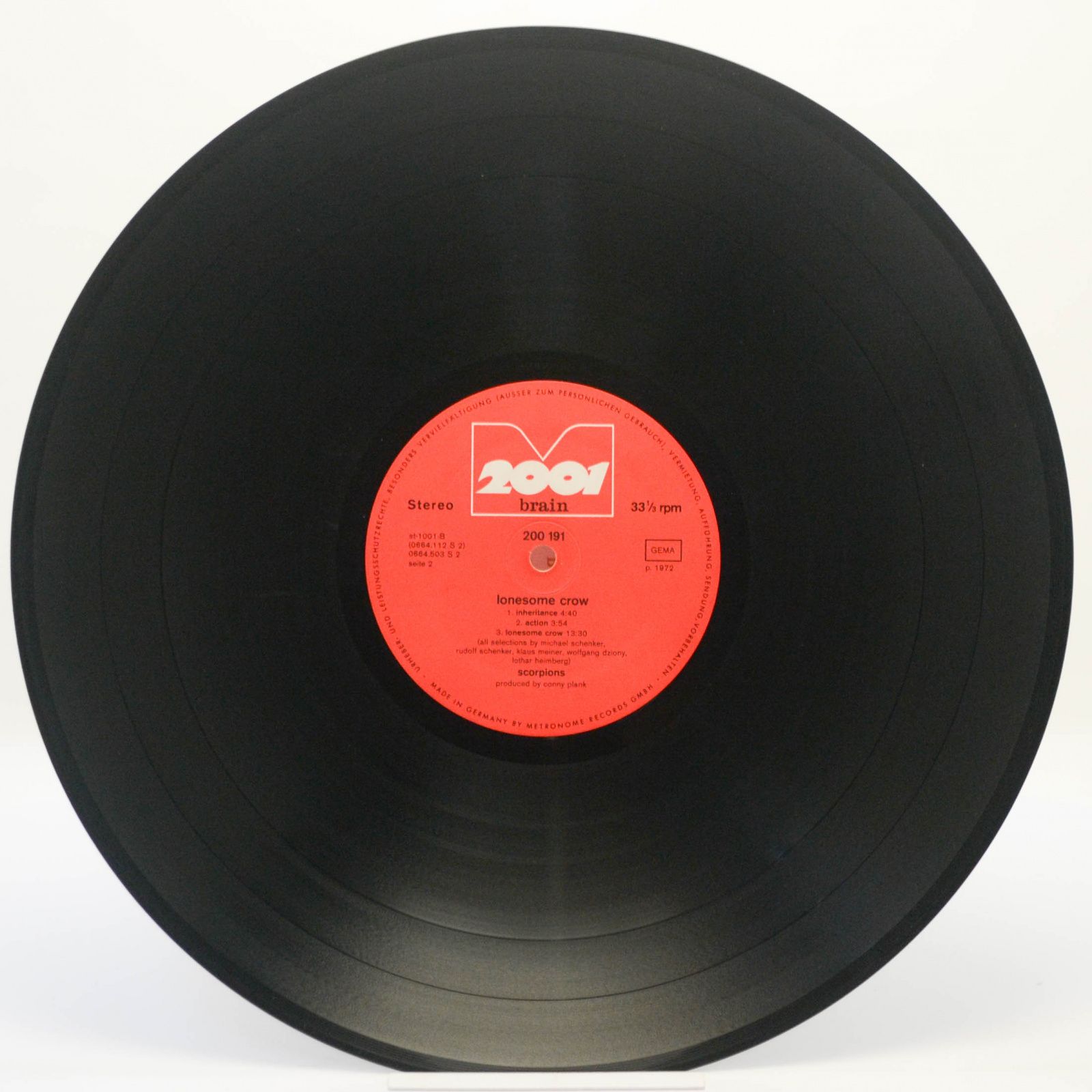 Scorpions — Lonesome Crow, 1972