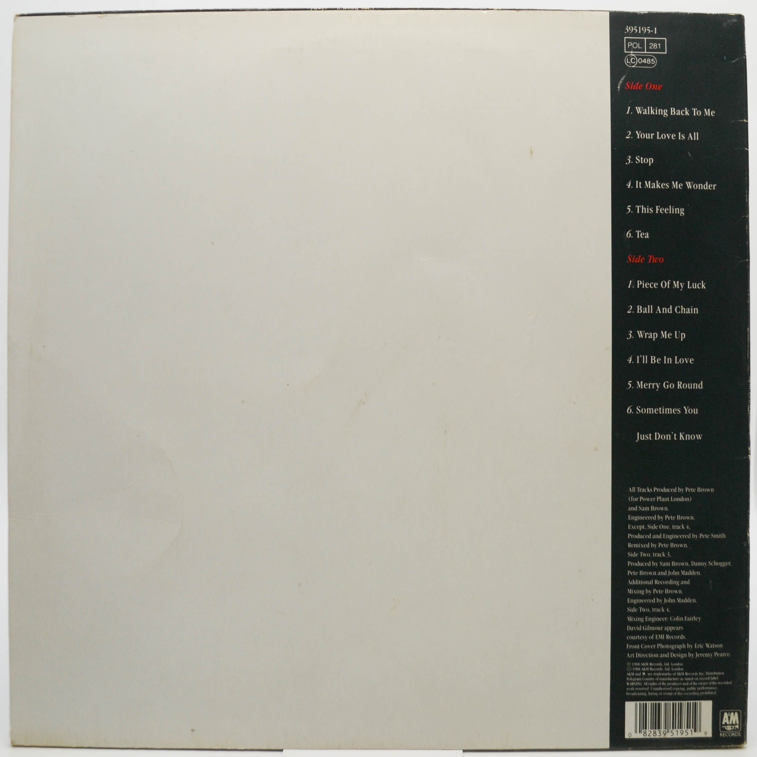 Sam Brown — Stop!, 1972