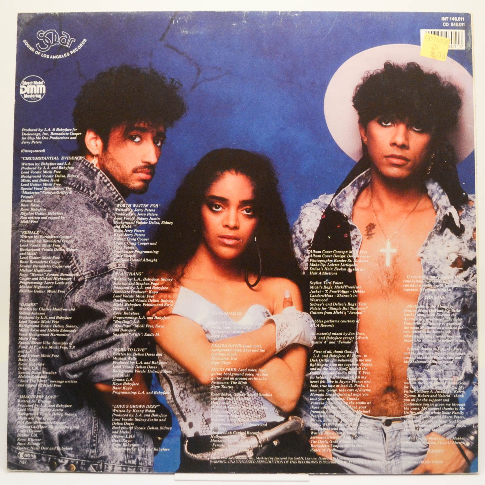 Shalamar — Circumstantial Evidence, 1987