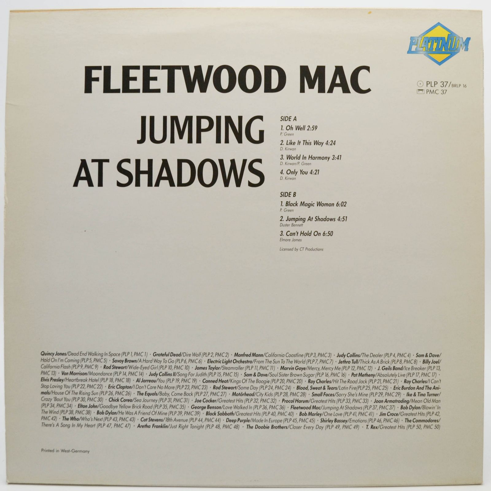 Fleetwood Mac — Jumping At Shadows, 1984
