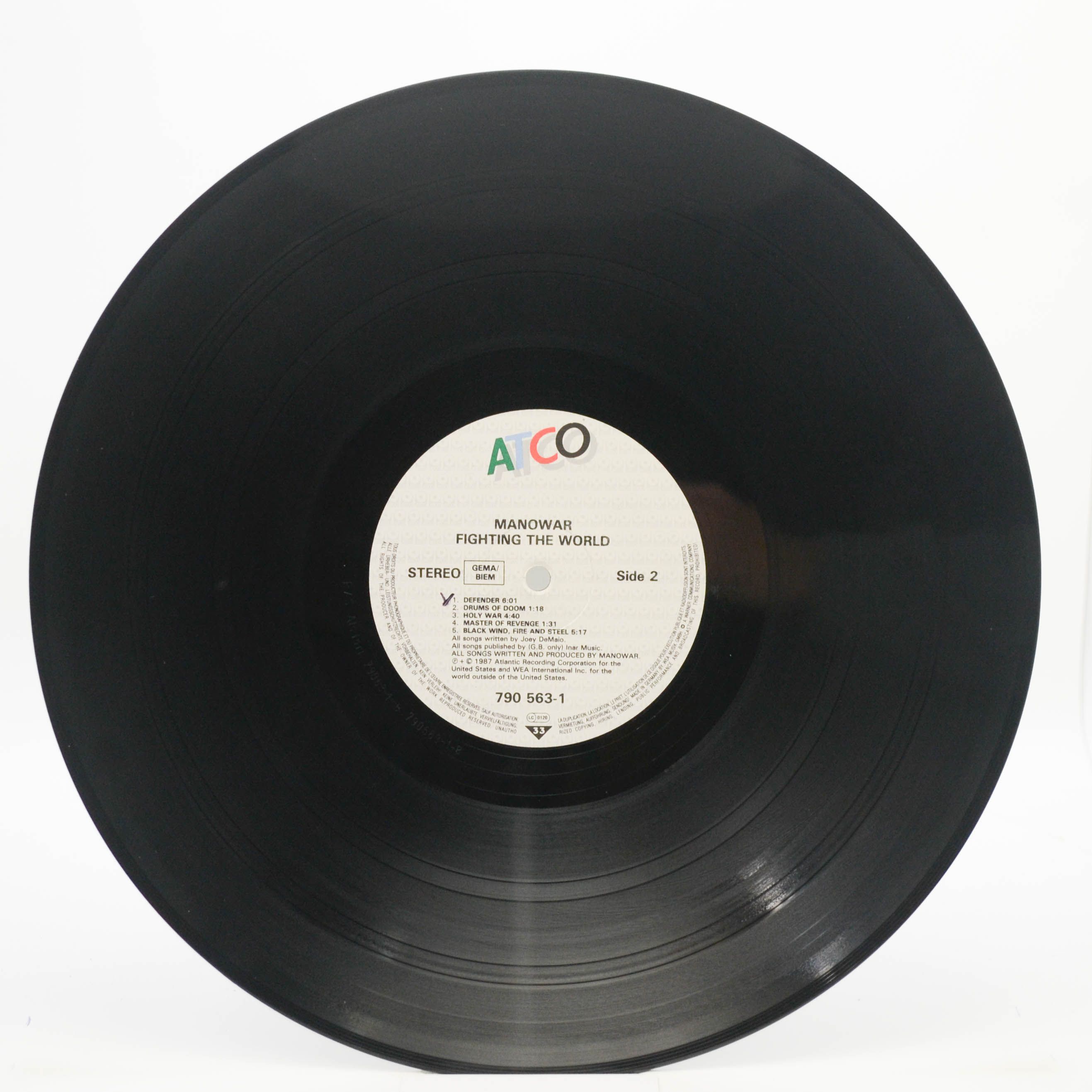 Manowar — Fighting The World, 1987