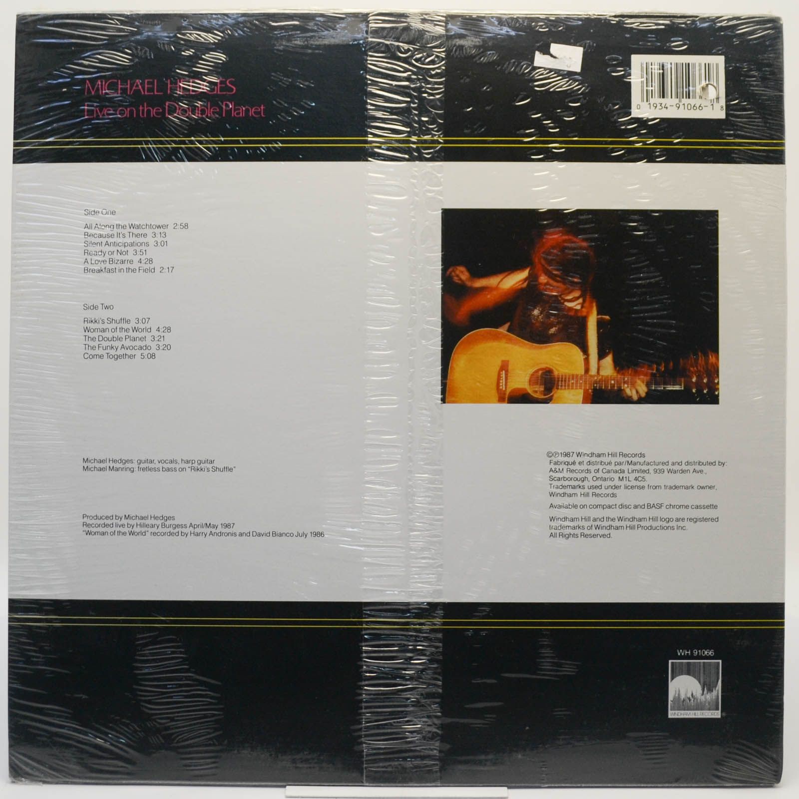 Michael Hedges — Live On The Double Planet, 1987