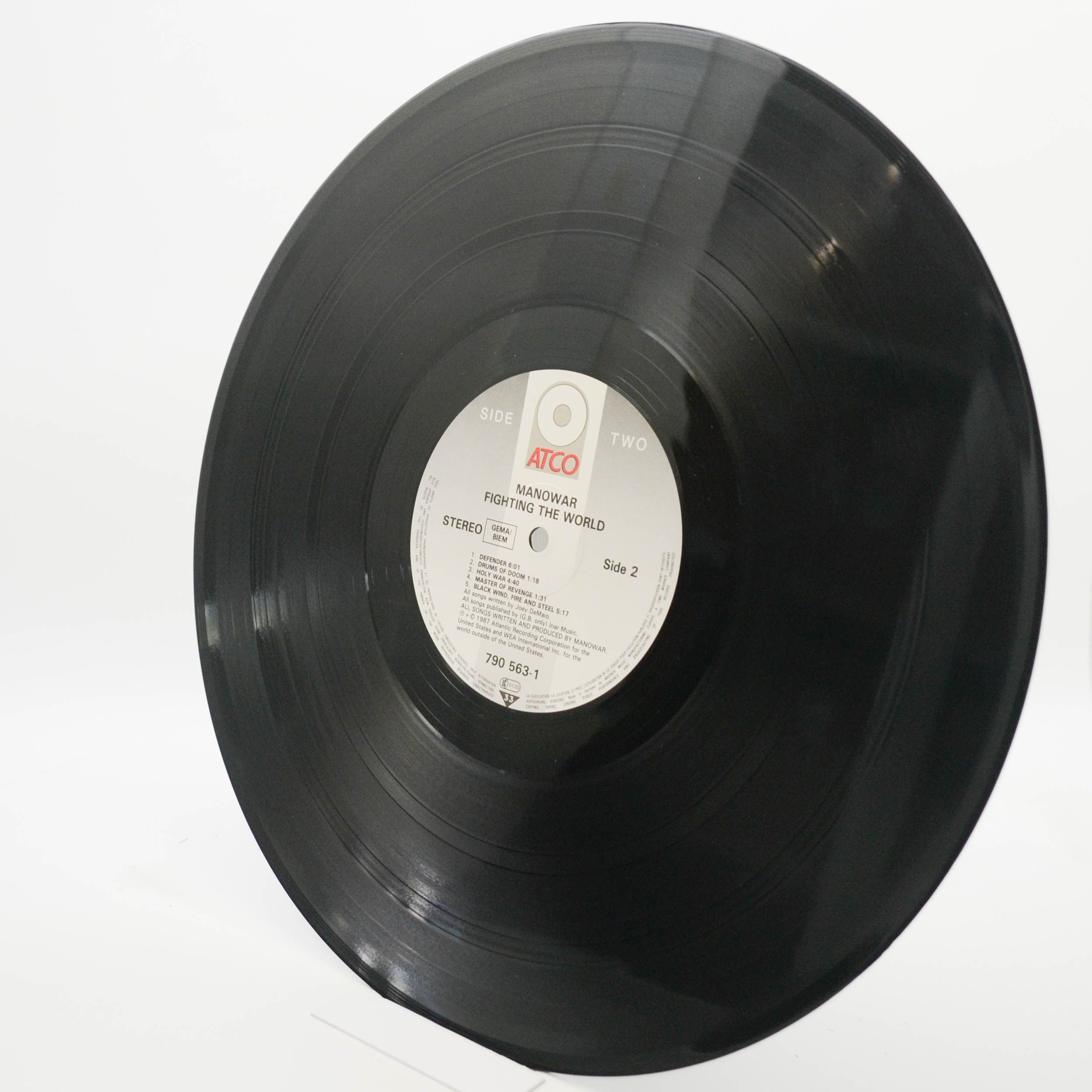 Manowar — Fighting The World, 1987