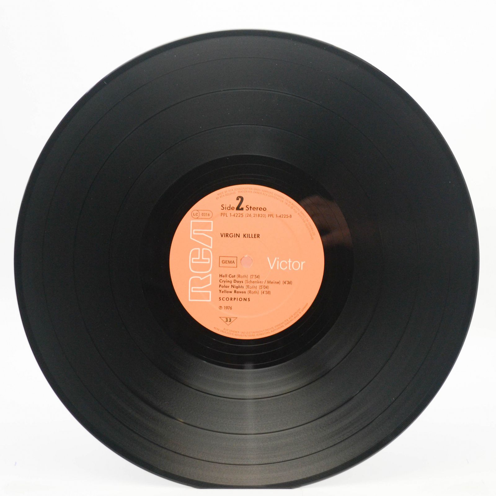 Scorpions — Virgin Killer (Germany), 1976