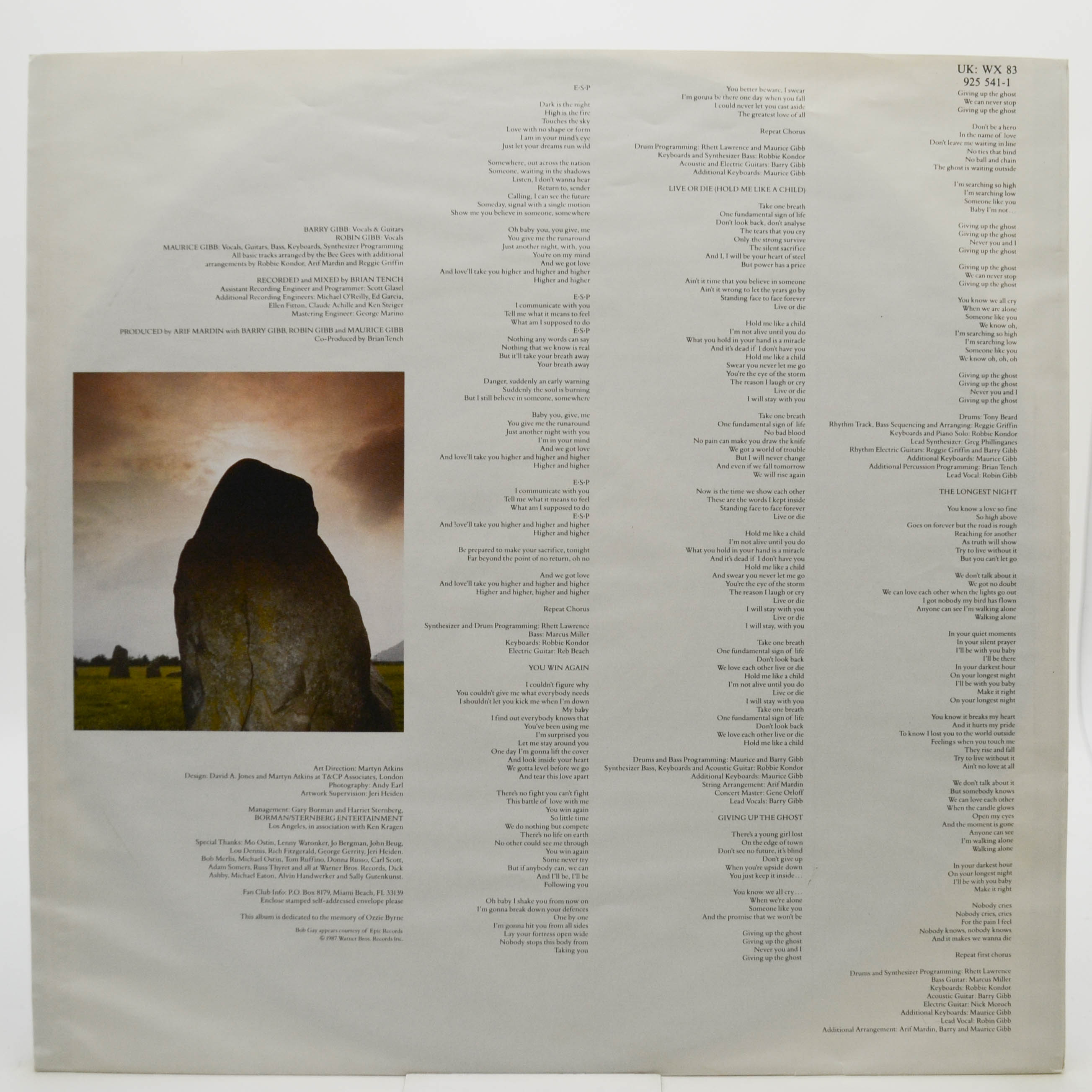 Bee Gees — E·S·P, 1987