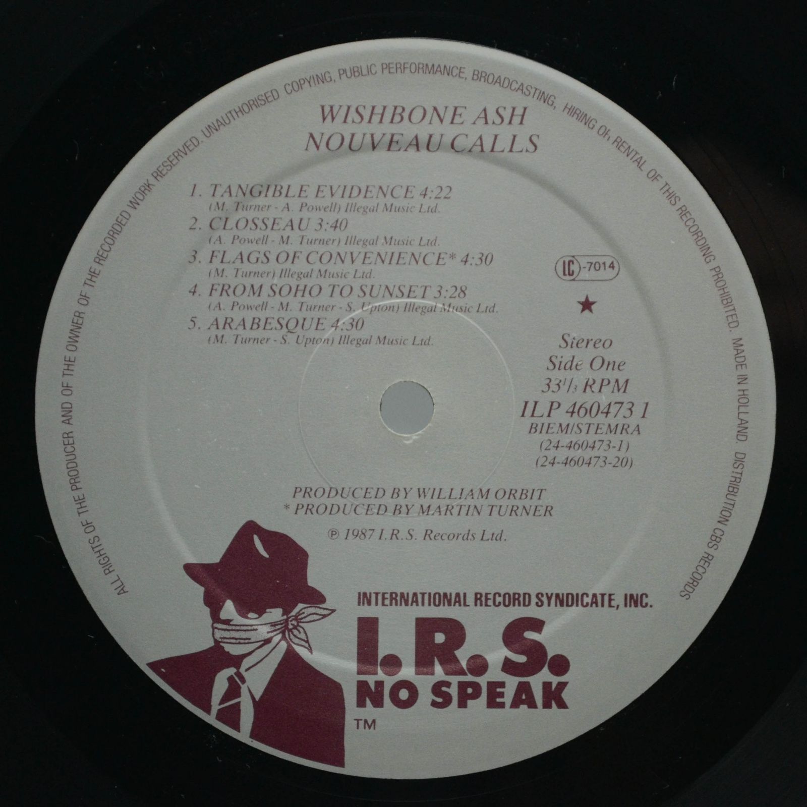 Wishbone Ash — Nouveau Calls, 1987