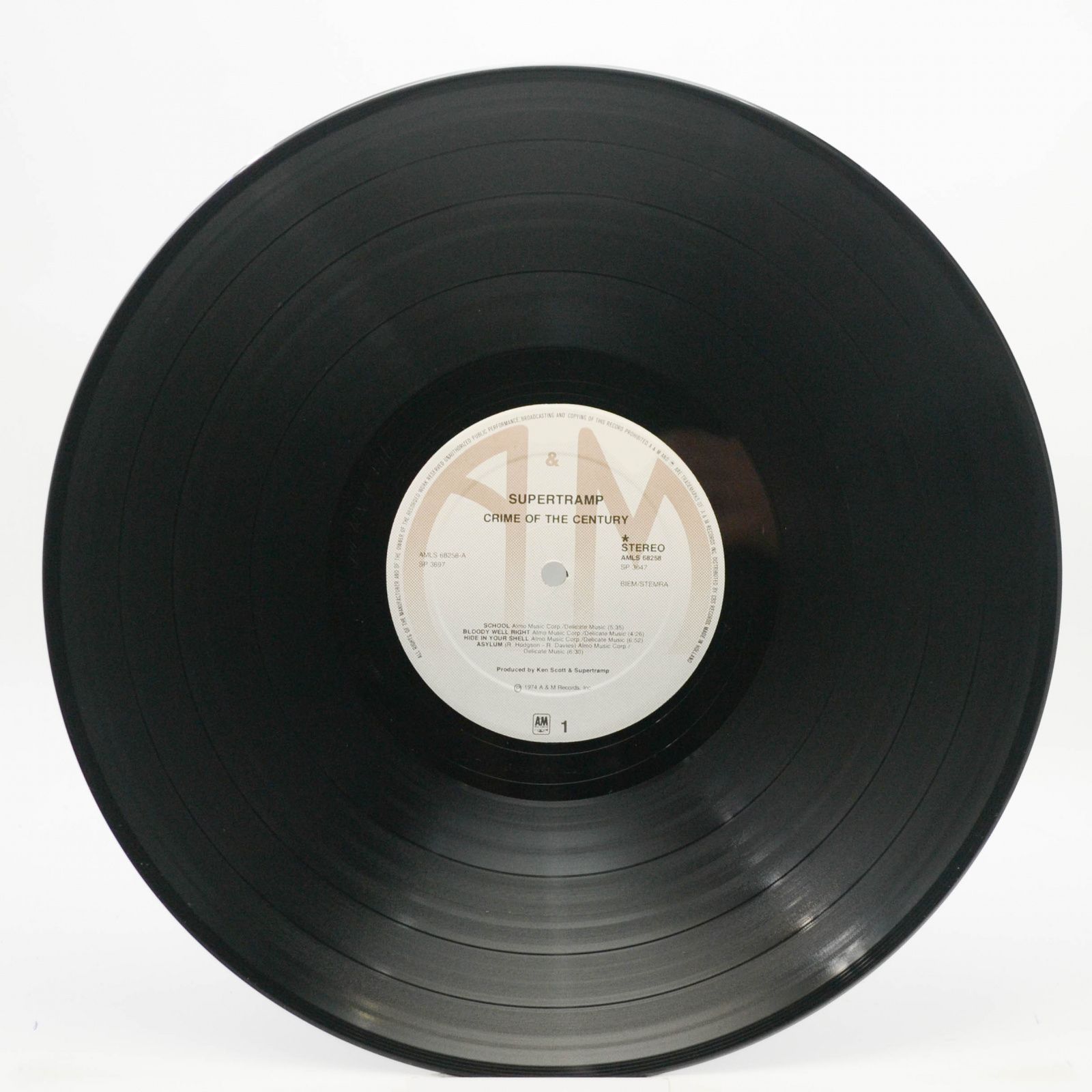 Supertramp — Crime Of The Century, 1974