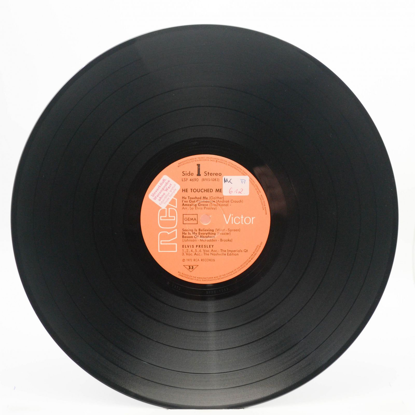 Elvis — He Touched Me, 1972