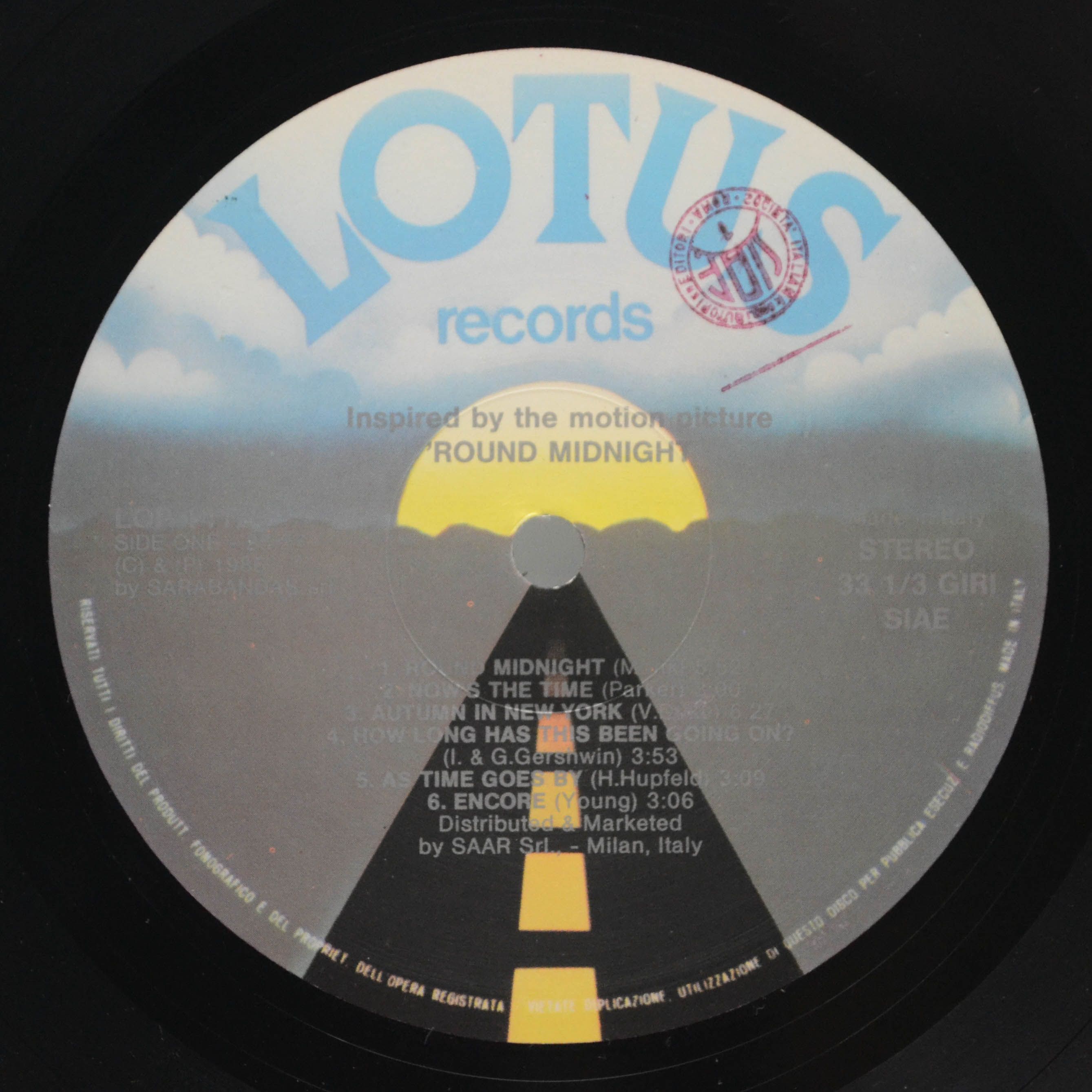 Various — Round Midnight, 1986