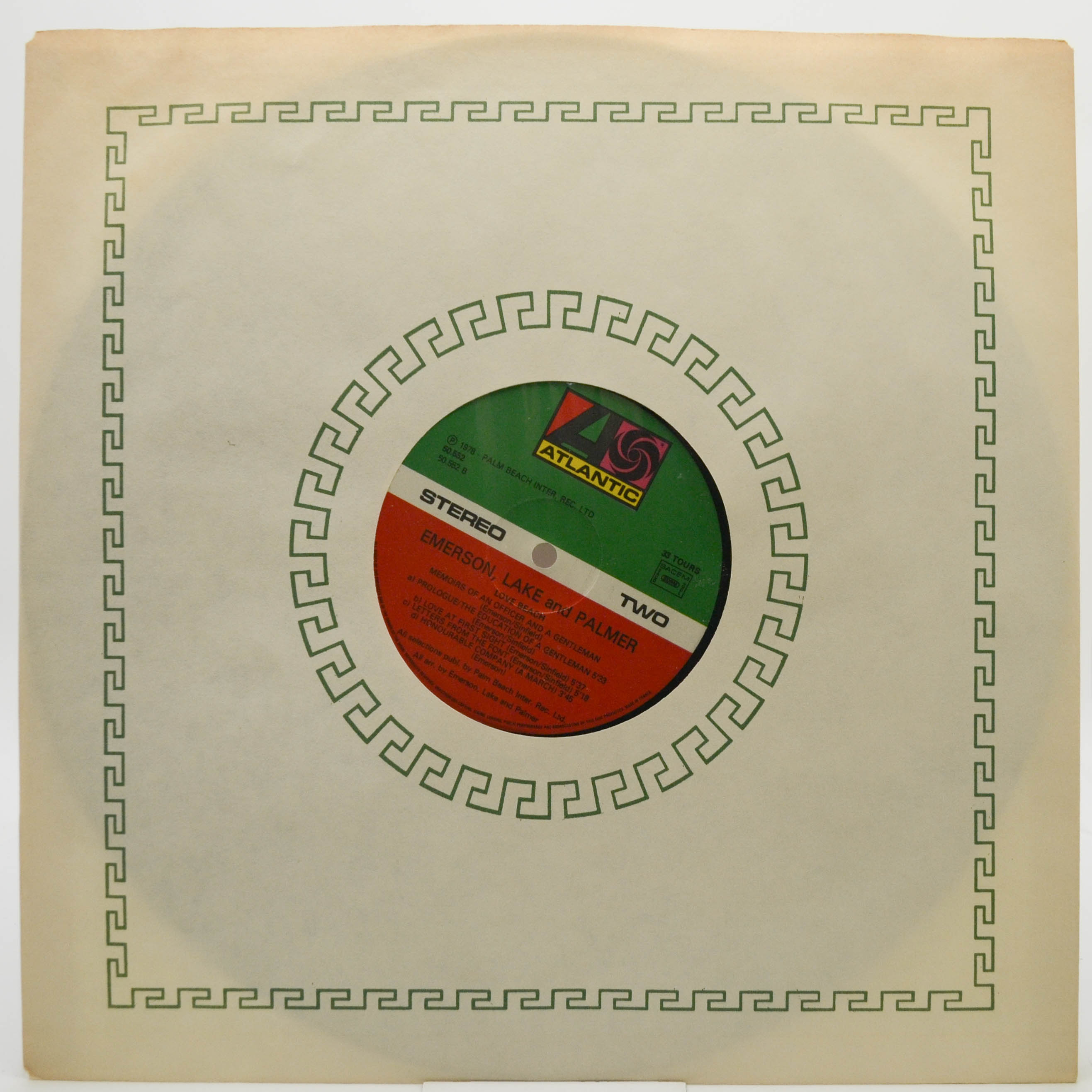 Emerson, Lake & Palmer — Love Beach, 1978