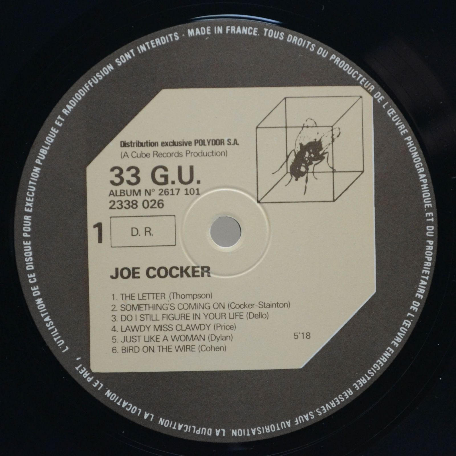 Joe Cocker — Joe Cocker (2LP), 1975