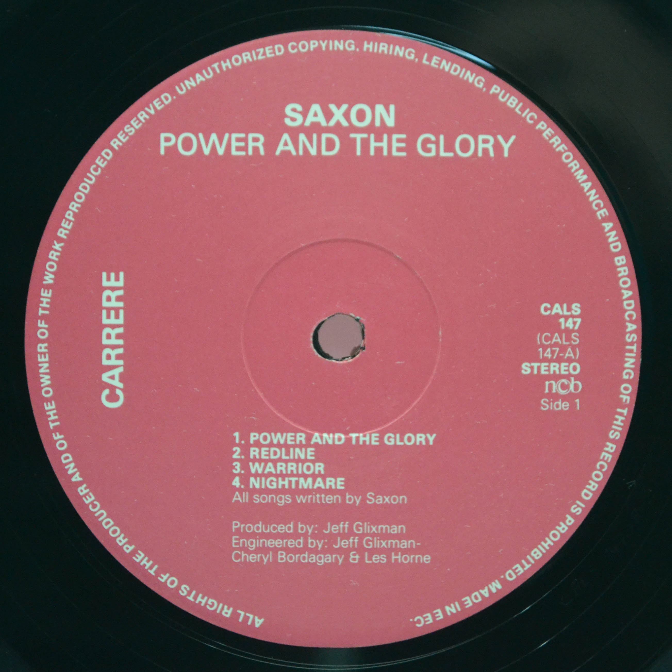 Saxon — Power & The Glory, 1983