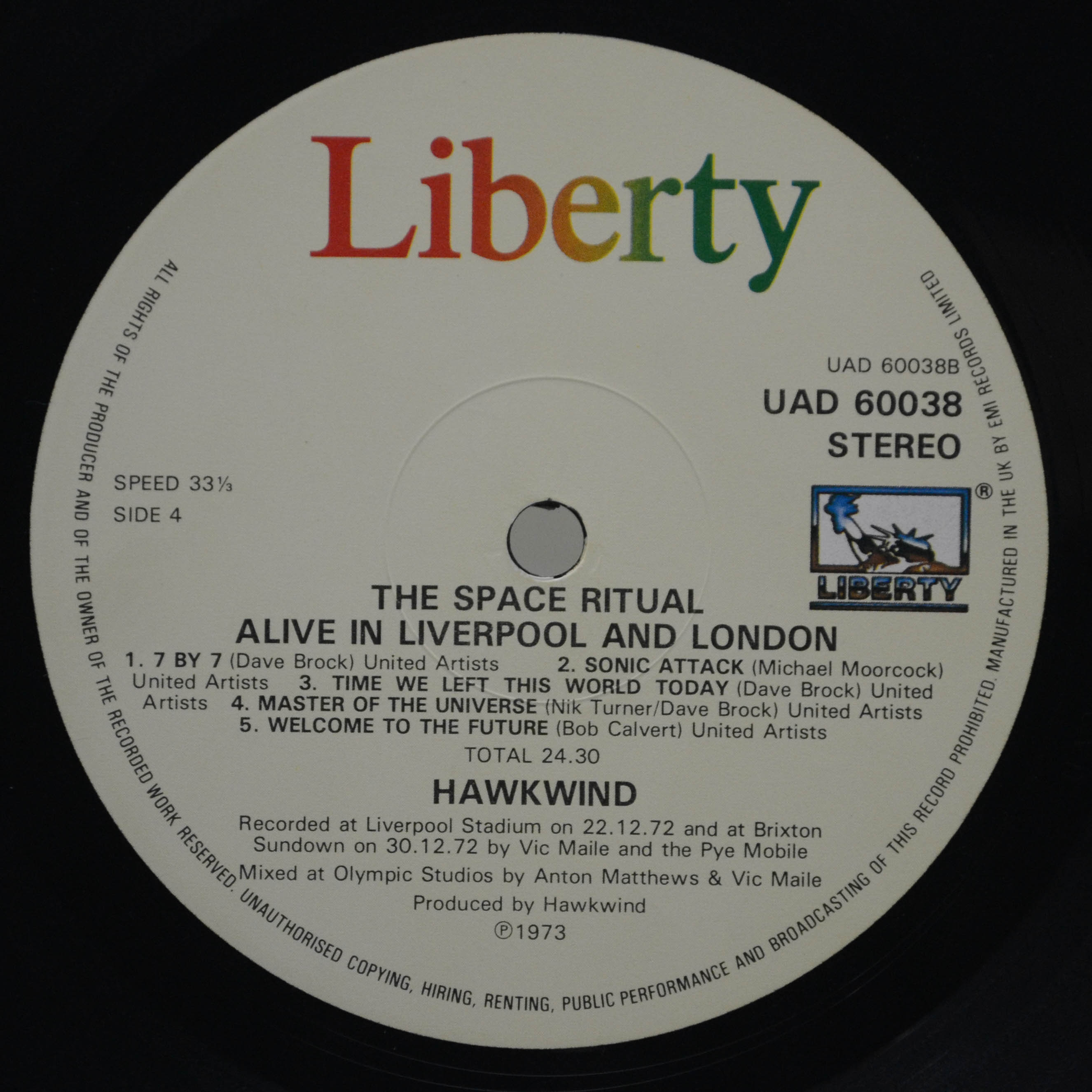 Hawkwind — Space Ritual (2LP), 1973