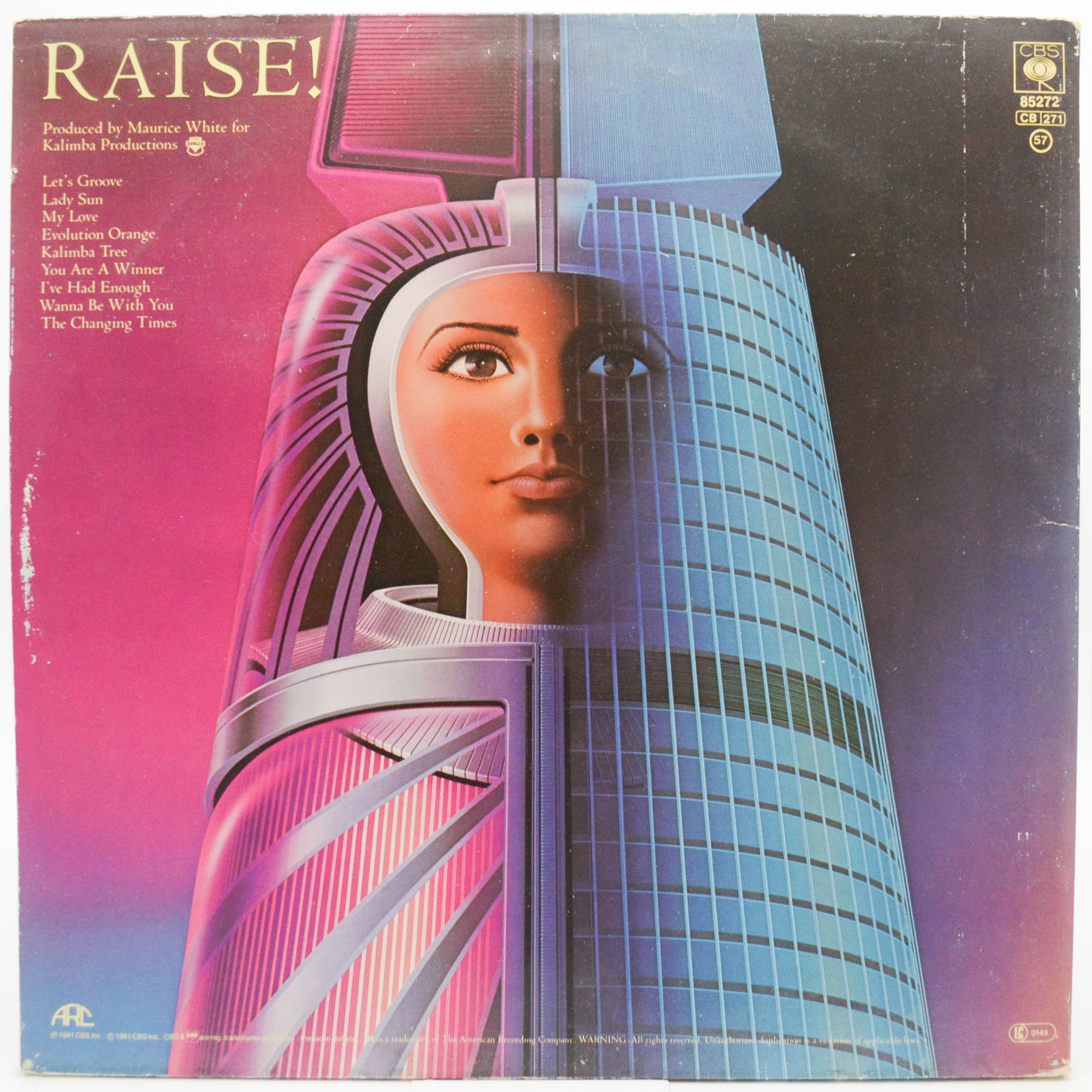Earth, Wind & Fire — Raise!, 1981