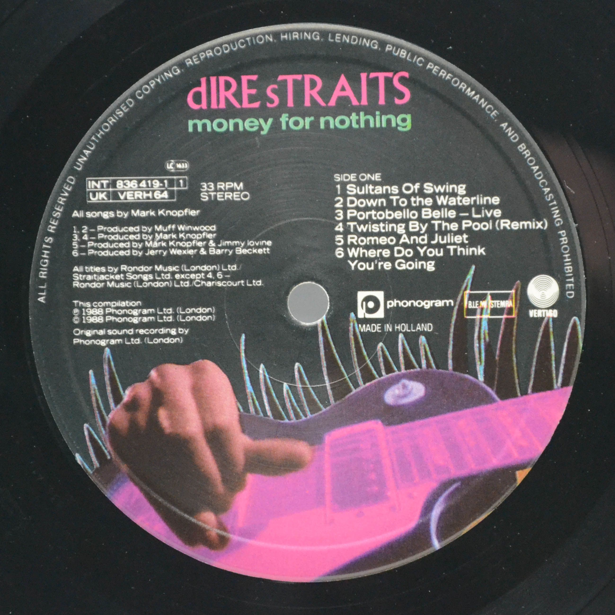 Dire Straits — Money For Nothing, 1988