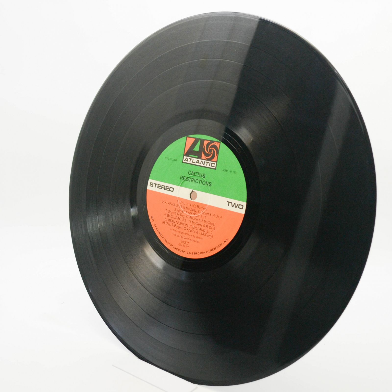 Cactus — Restrictions, 1971