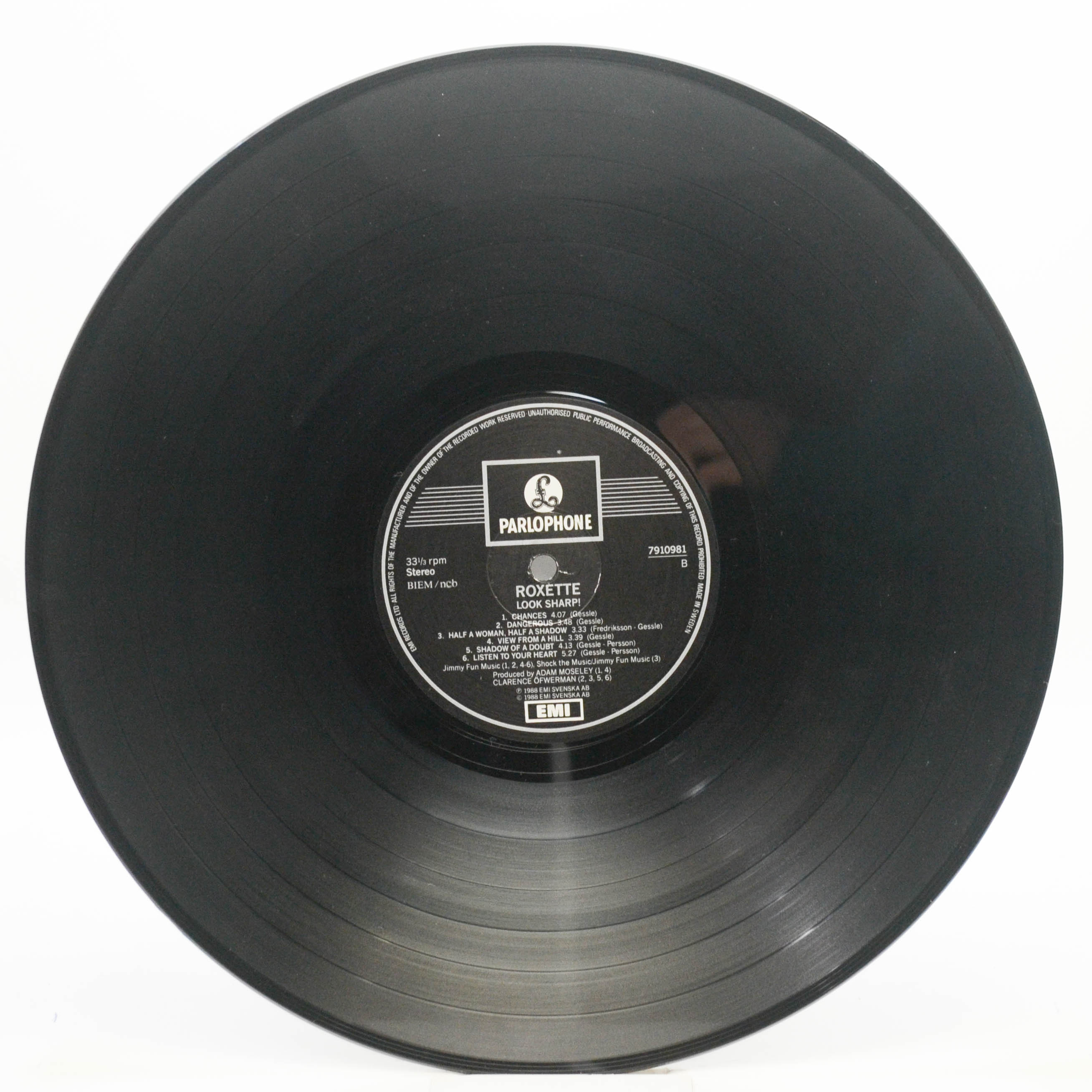 Roxette — Look Sharp! (1-st, Sweden), 1988