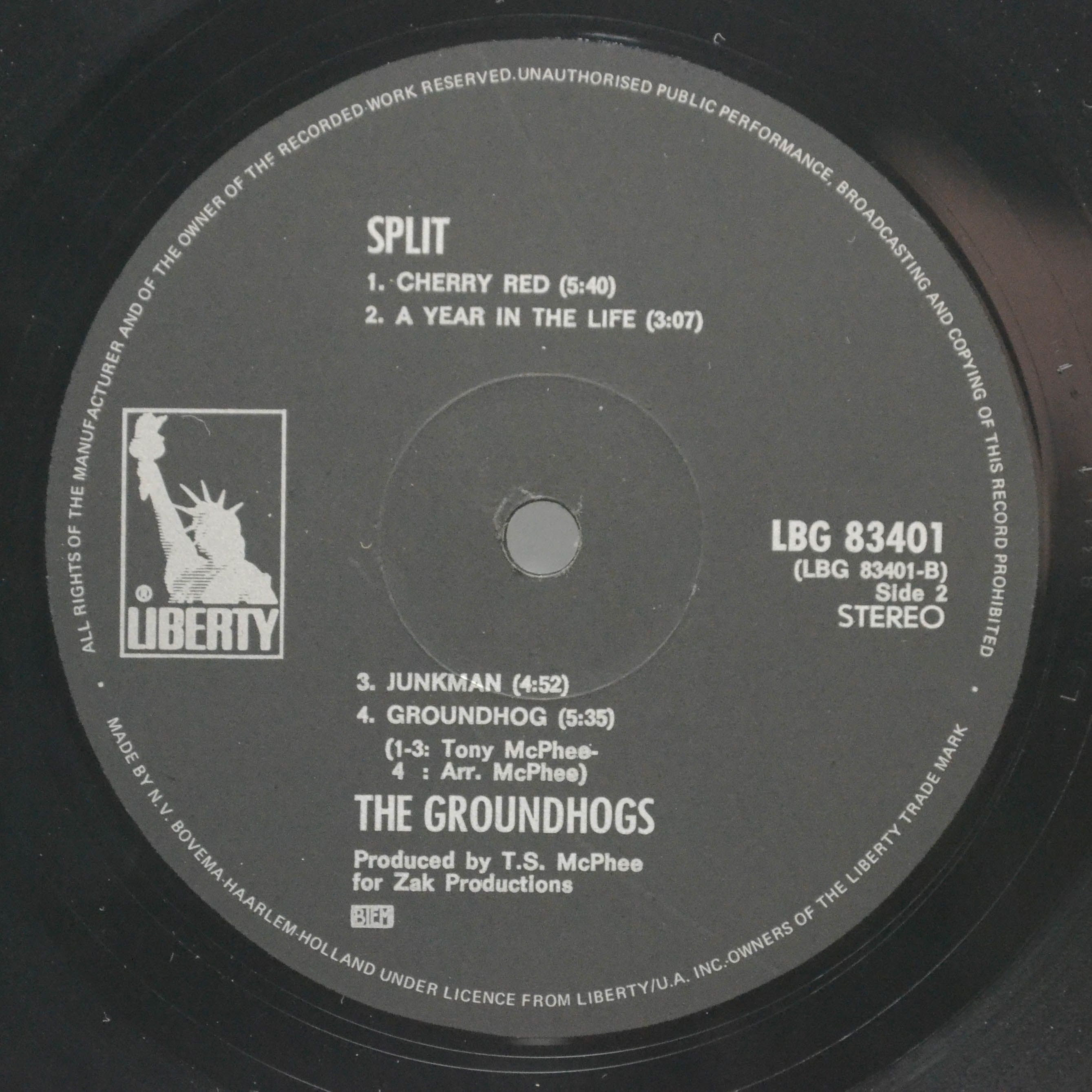 Groundhogs — Split, 1971