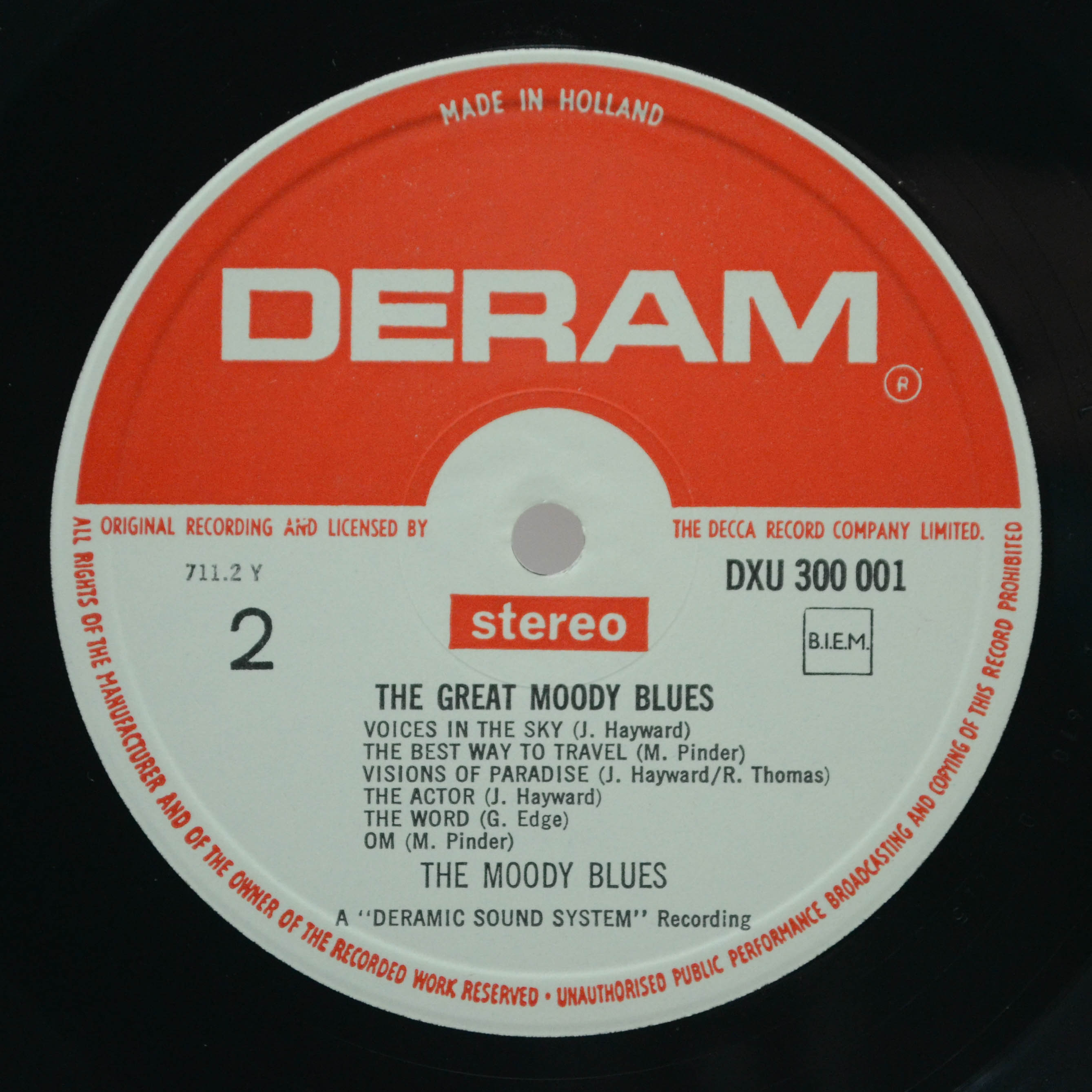 Moody Blues — The Great Moody Blues (2LP), 1973
