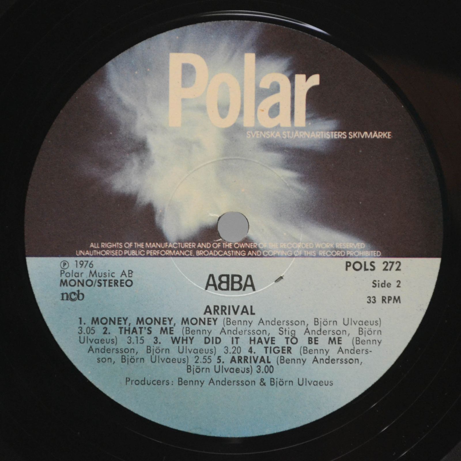 ABBA — Arrival (1-st, Sweden), 1976