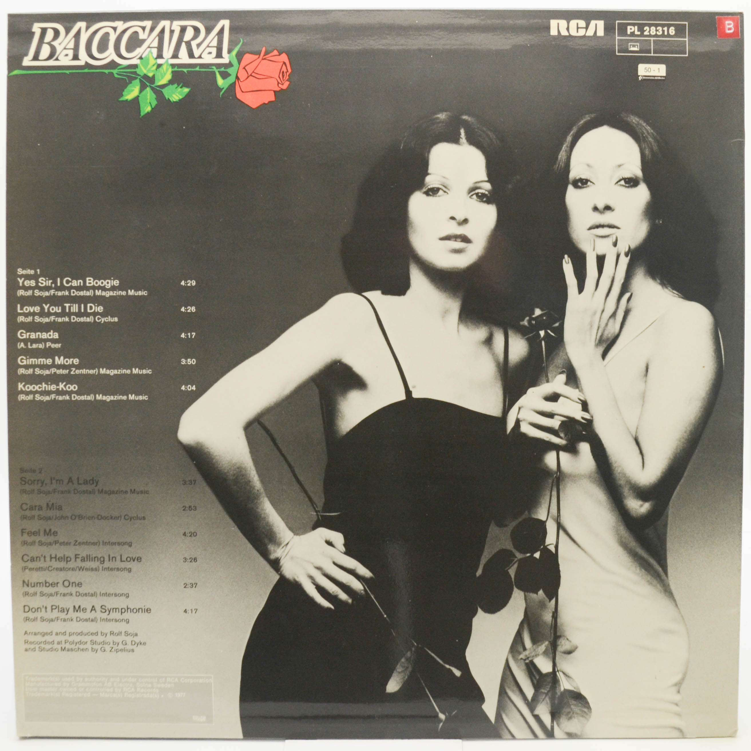 Baccara — Baccara, 1977