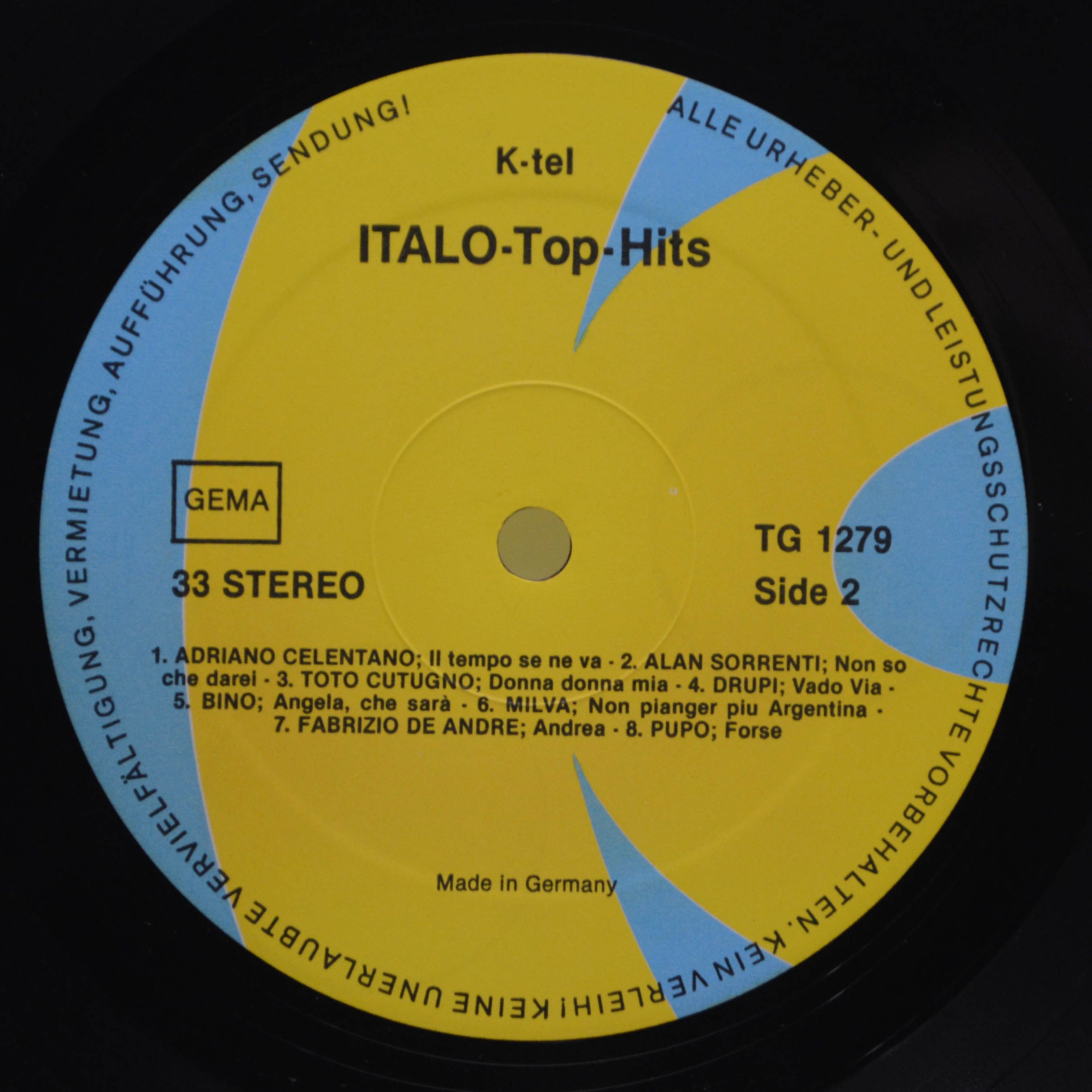 Various — Italo Top Hits, 1980