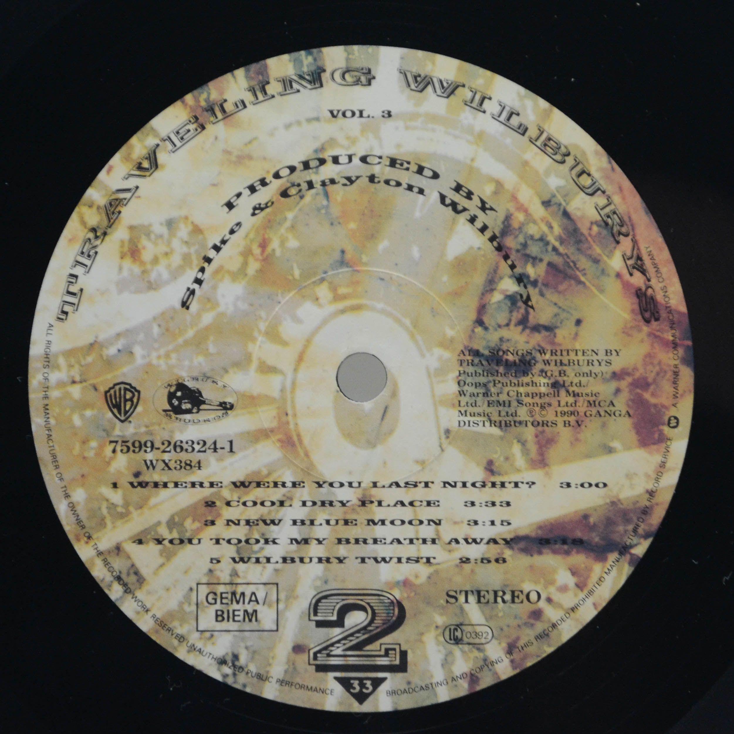 Traveling Wilburys — Vol. 3, 1990