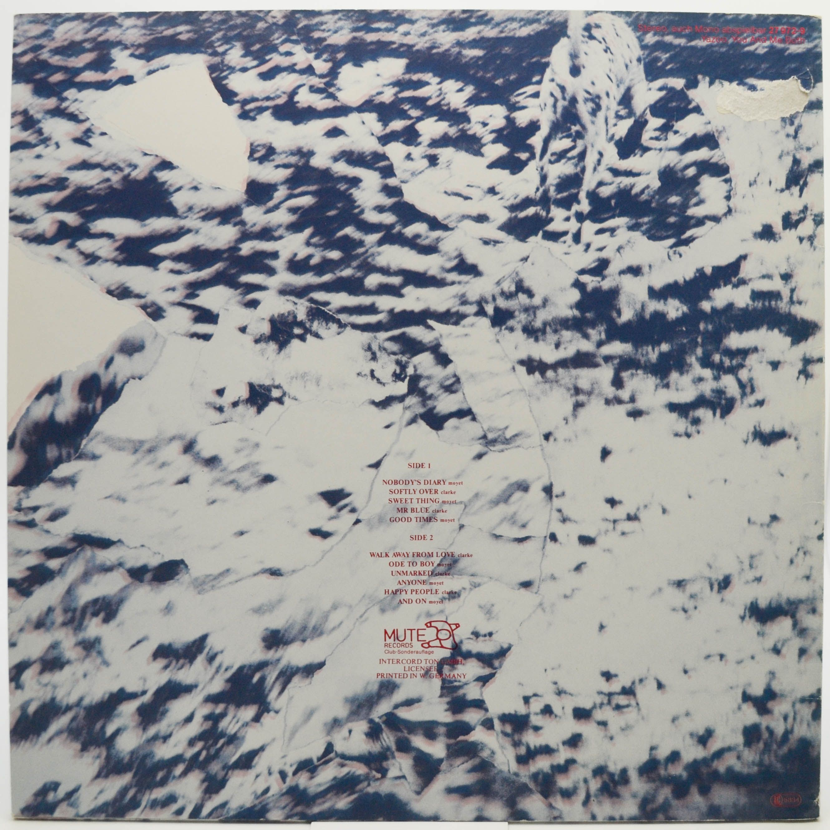 Yazoo — You And Me Both, 1983